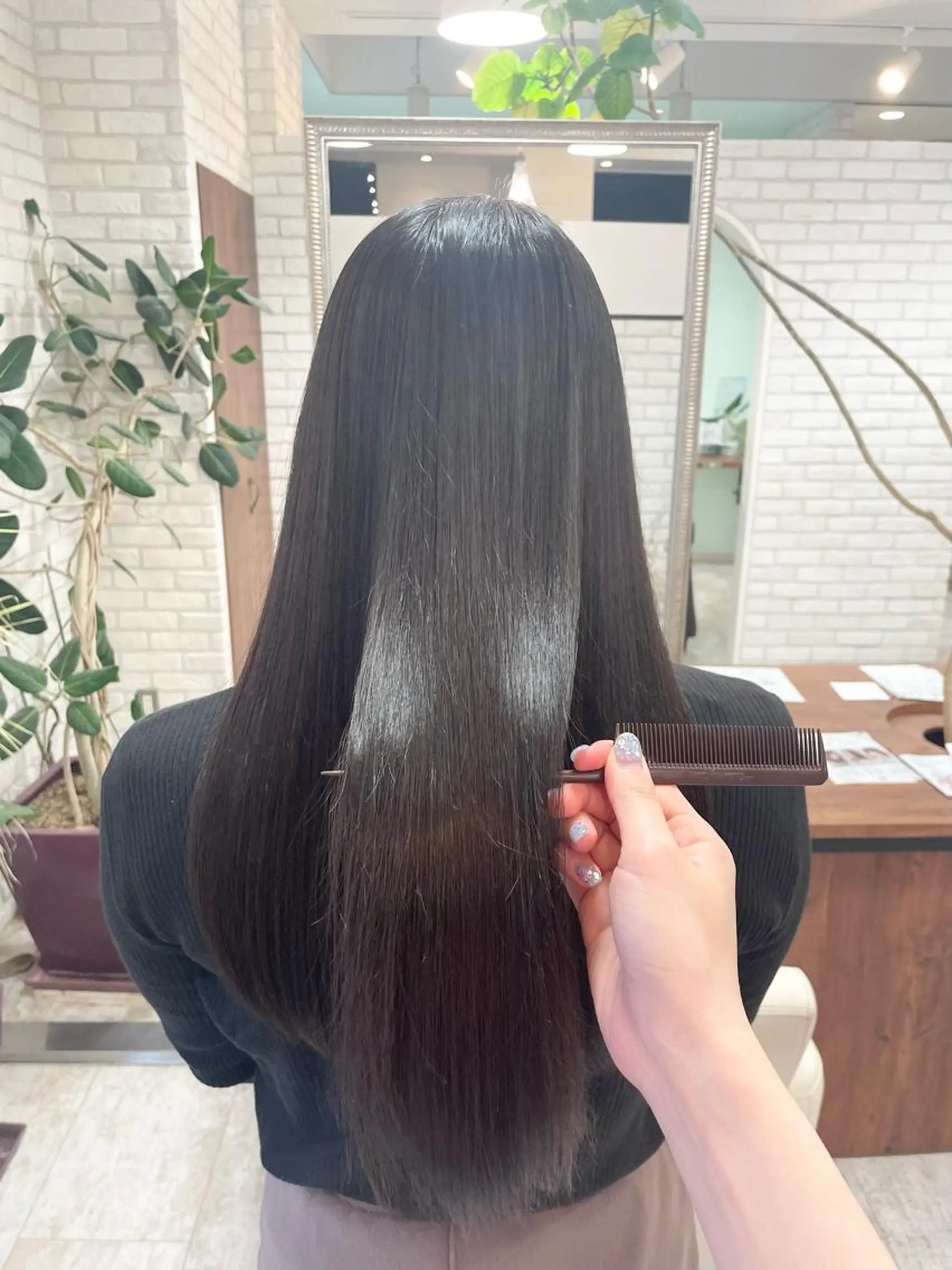 ロング パーマ 髪質改善 縮毛矯正 🍒齋藤 澪🍒のヘアスタイル