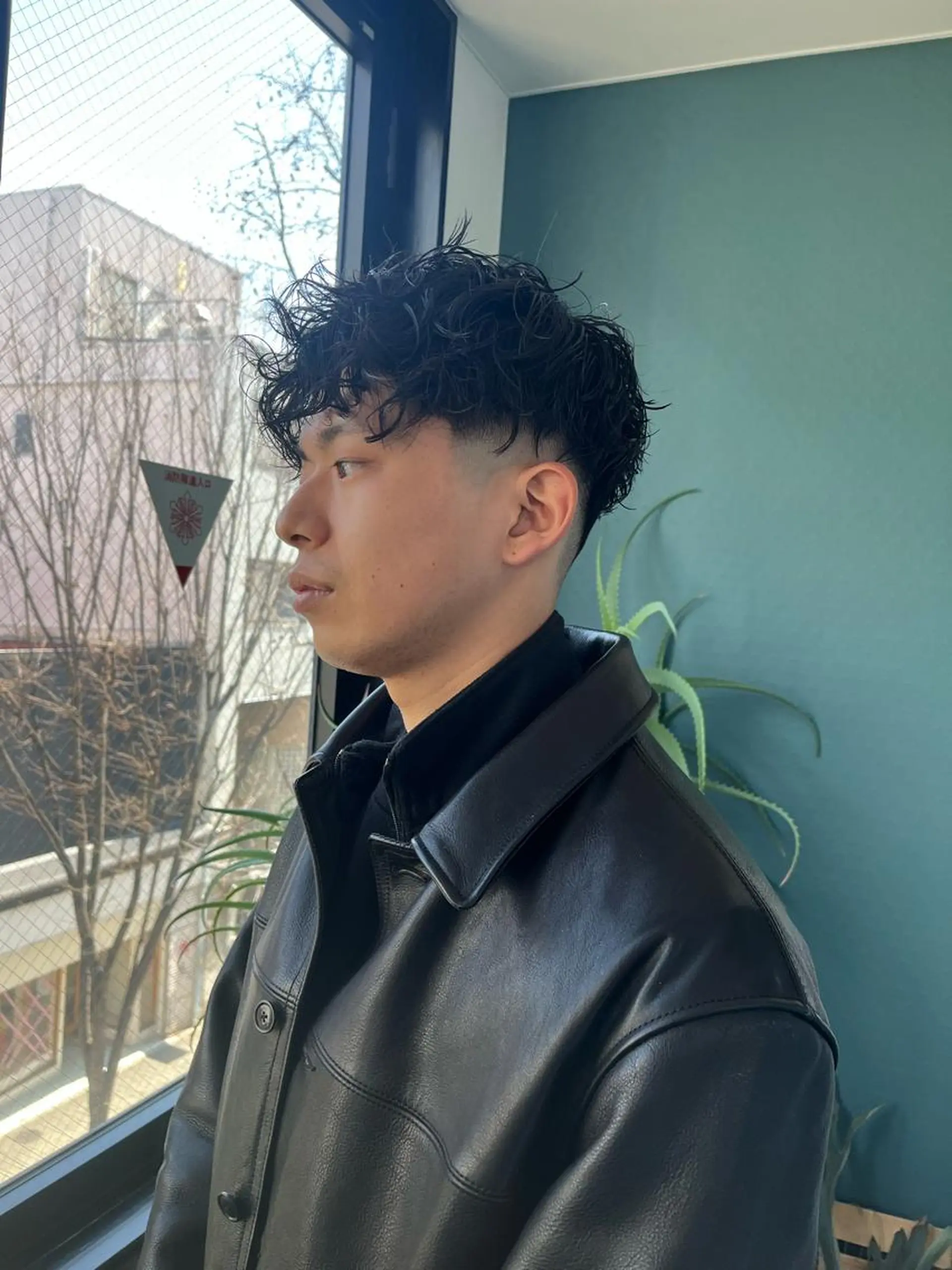 ショート パーマ カット パーマ 嶋田 裕太のヘアスタイル