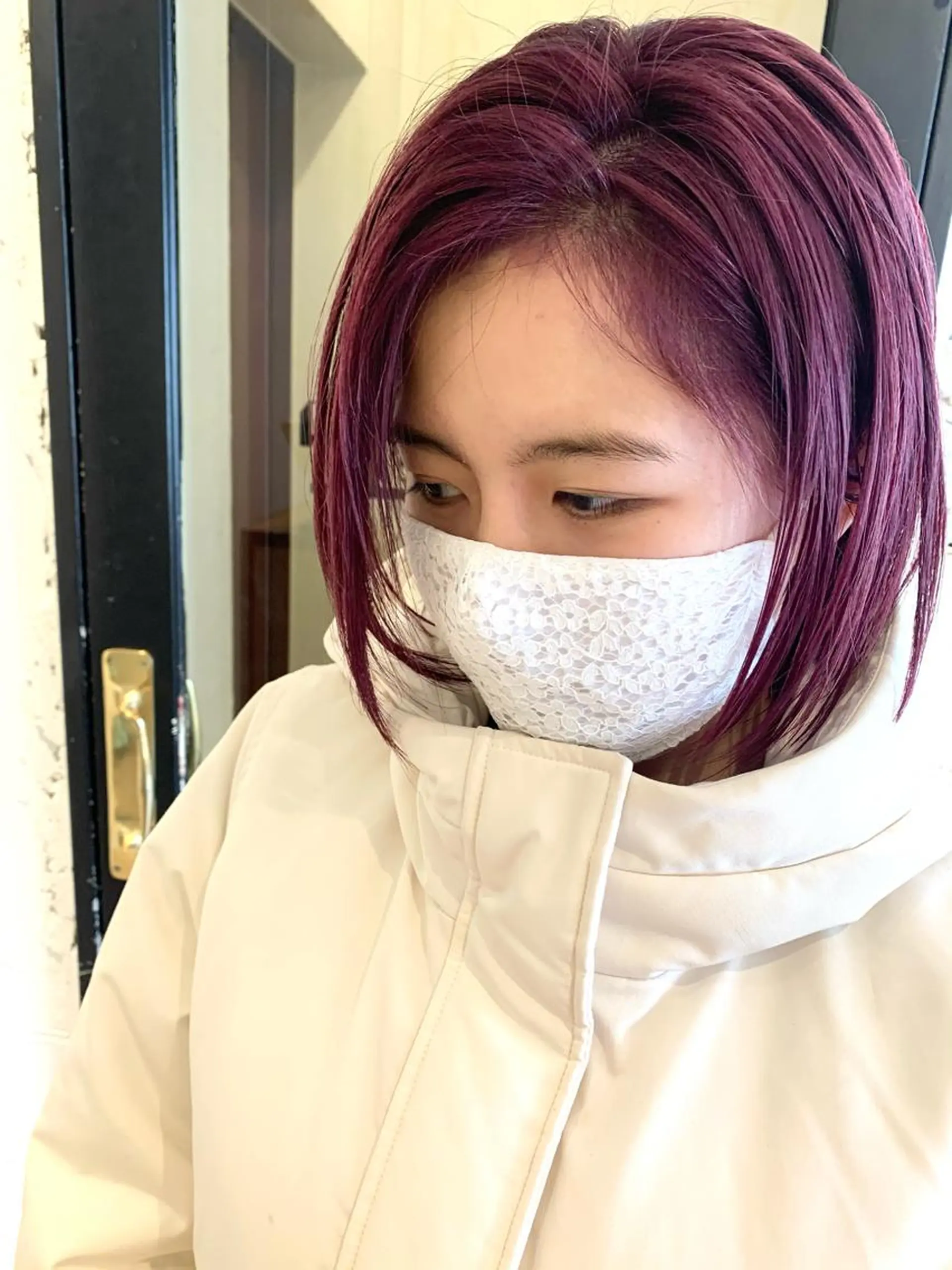 ショート カラー Fuuu《フゥ》所属・シノザキ シンゴのヘアスタイル