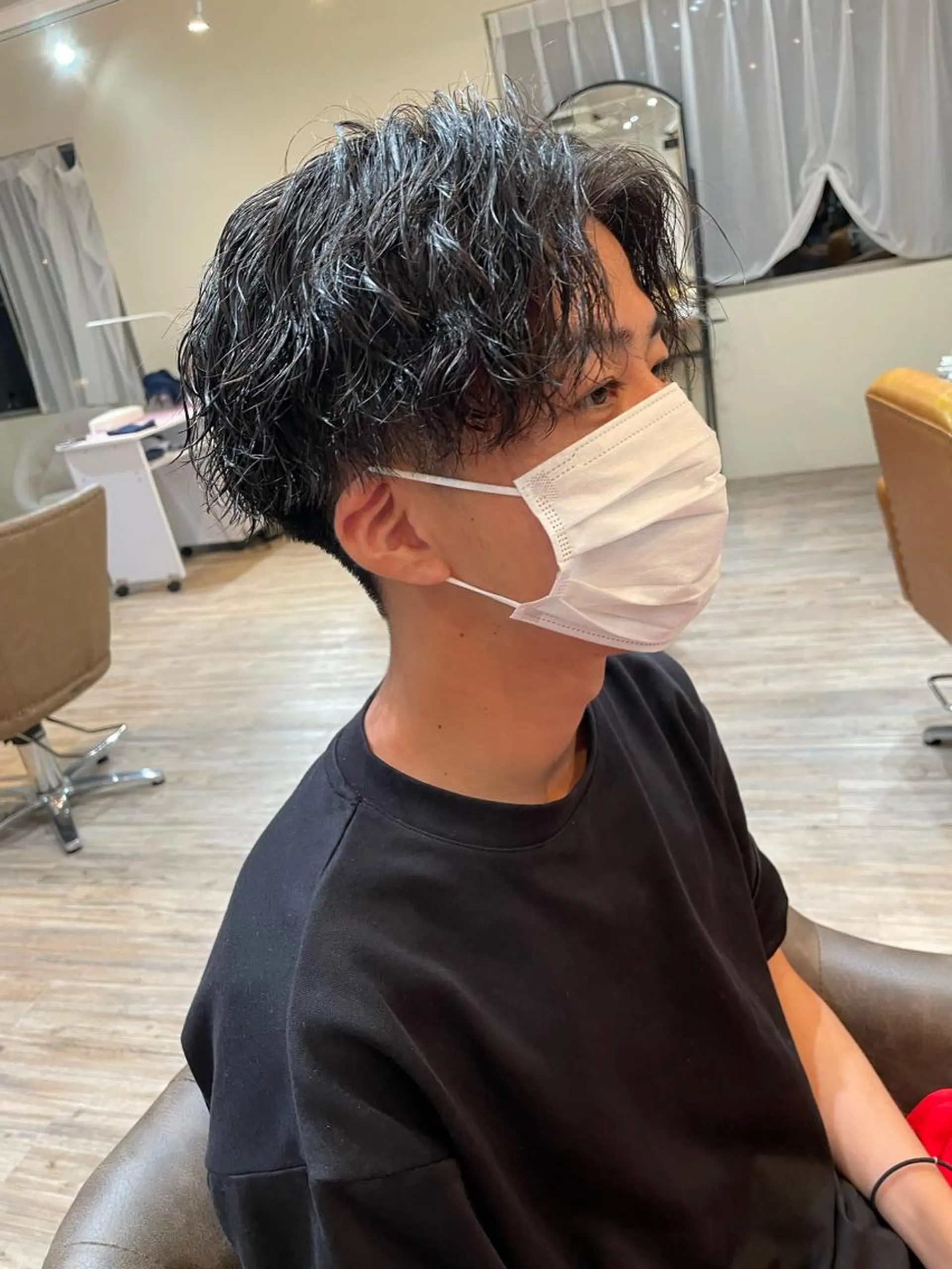 ショート パーマ メンズ men's hair salon Rude所属・木村 茜美のヘアスタイル