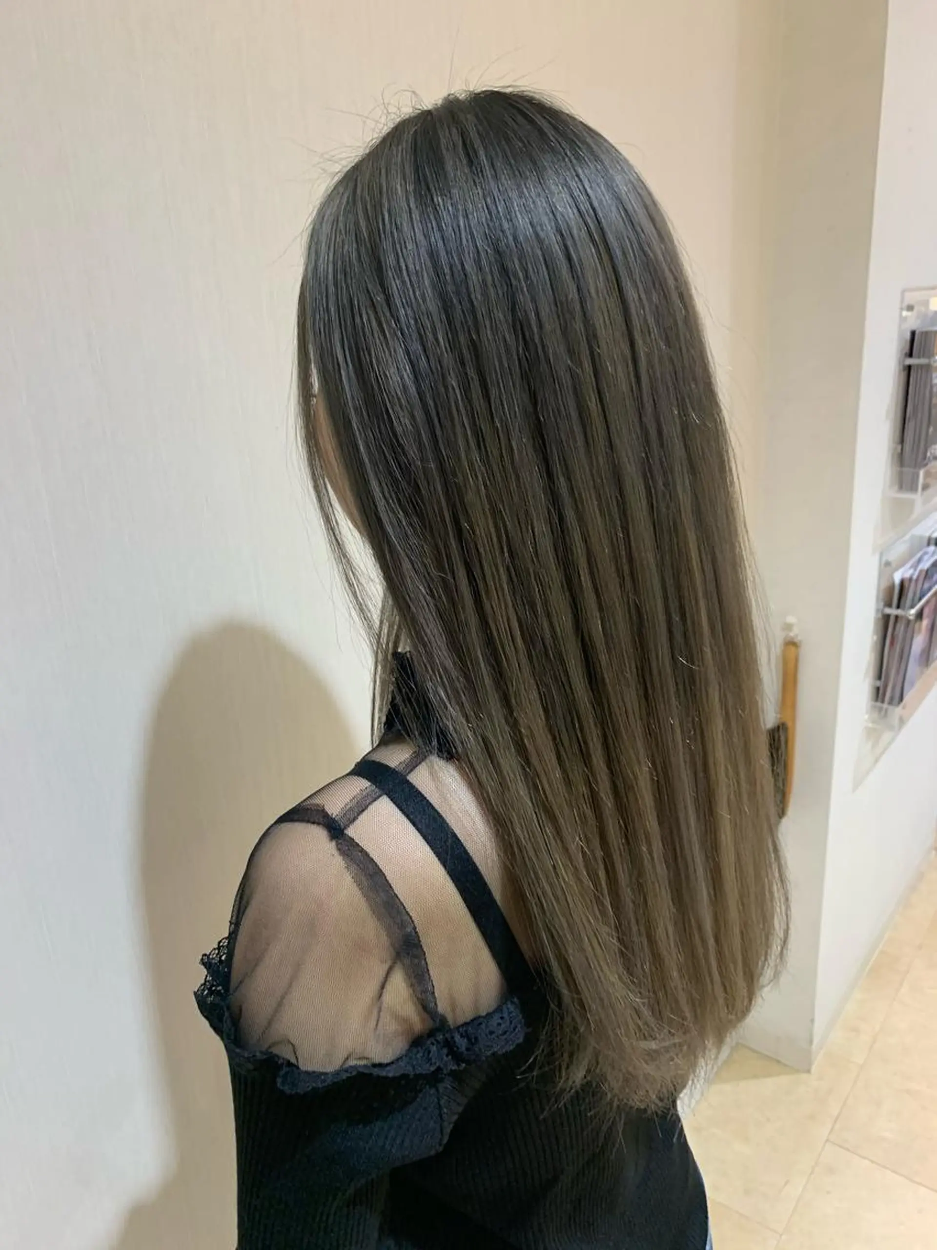 ロング カラー カット ヘアカラー トリートメント ヘッドスパ 西新/siohair 2nd/石尾刻矢のヘアスタイル