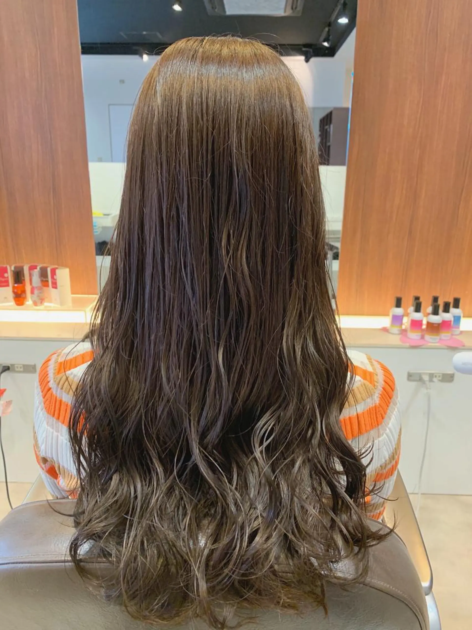 ロング メンズパーマ/難波/ 心斎橋　室園亮佑のヘアスタイル