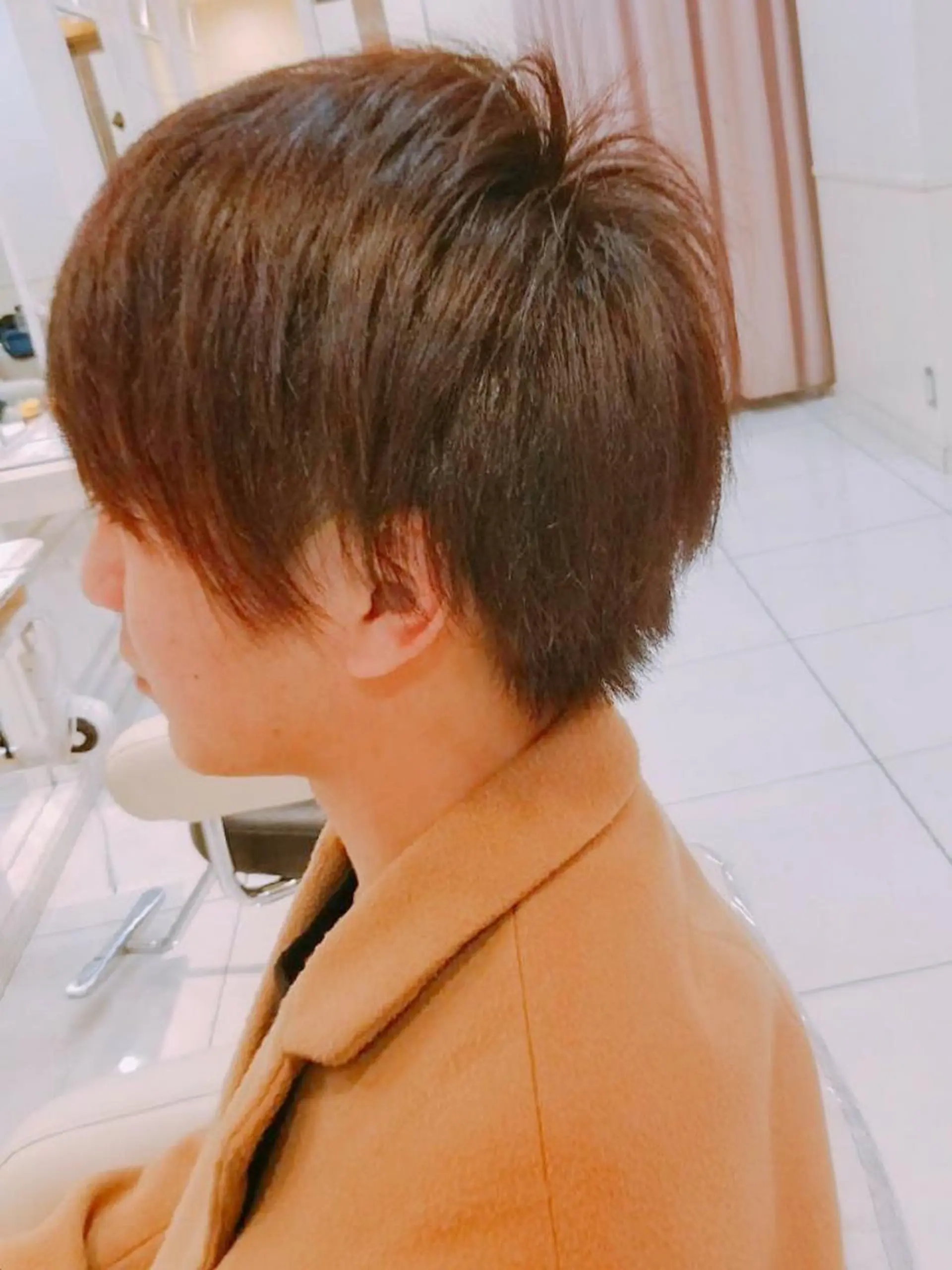 ショート 中村 真依のヘアスタイル