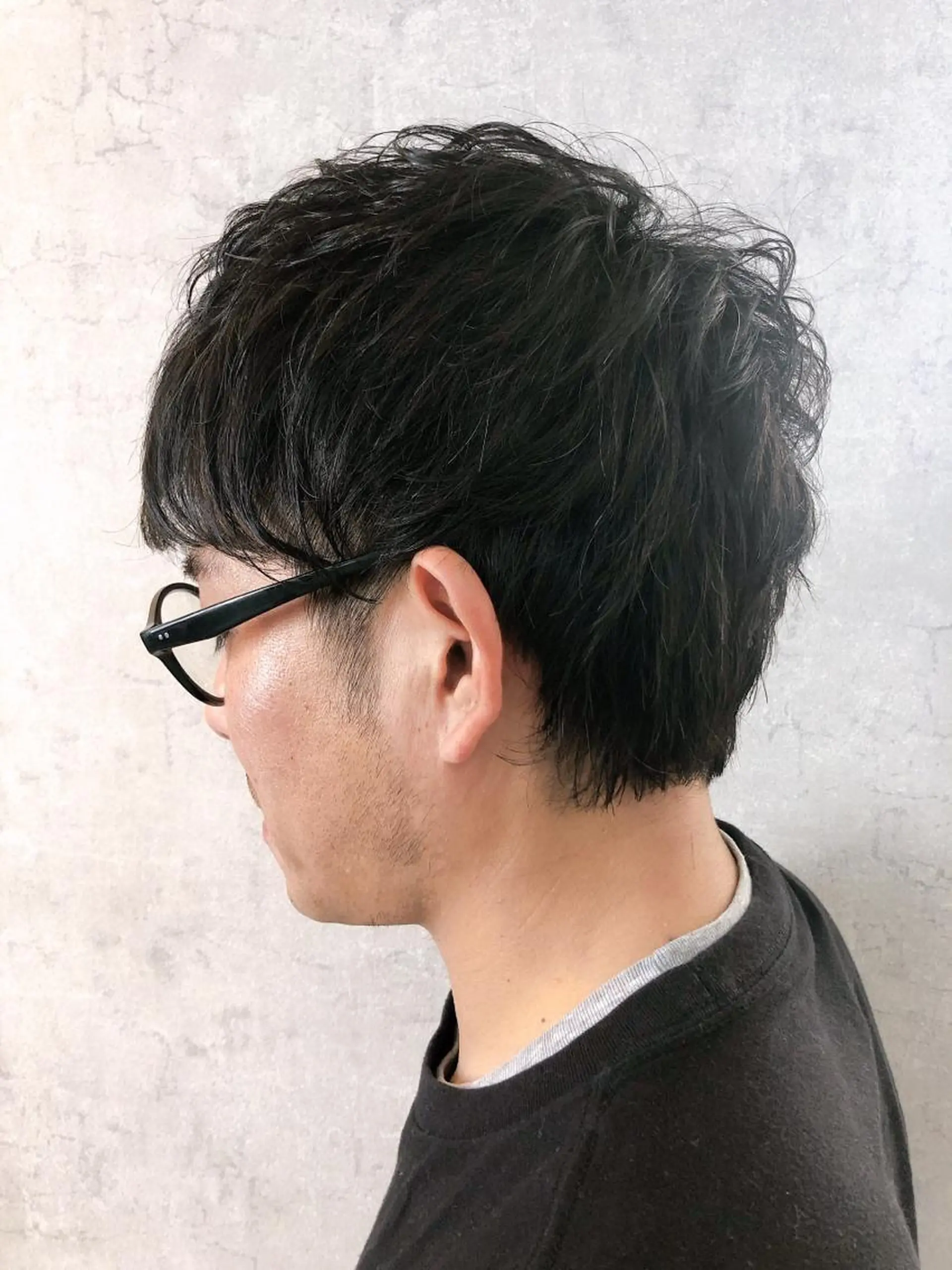 ショート メンズ メンズパーマ 似合わせカット カット ヘッドスパ SAKURA所属・鹿取 三紗子のヘアスタイル