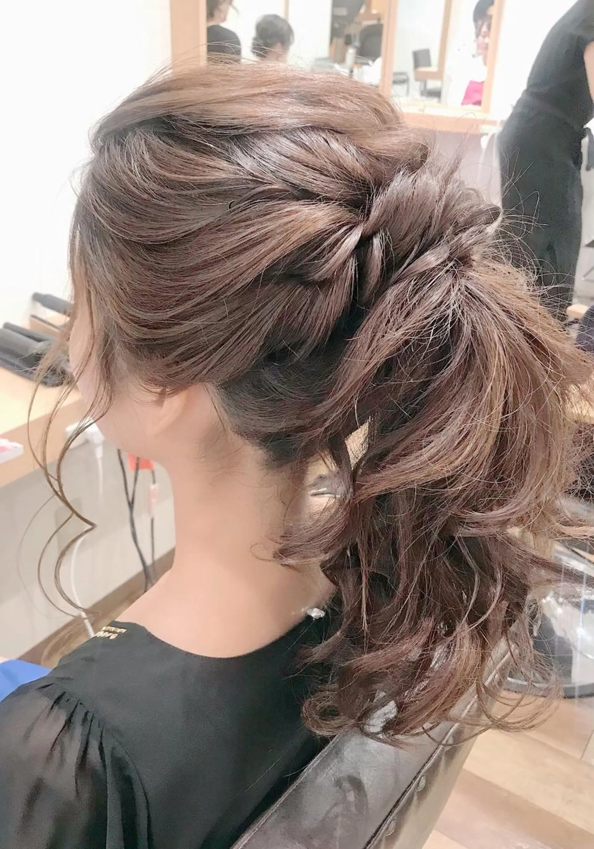 ロング ヘアアレンジ ヘアセット GRANLUSSO 〜グランルッソ駅前店所属・木口 嘉美のヘアスタイル