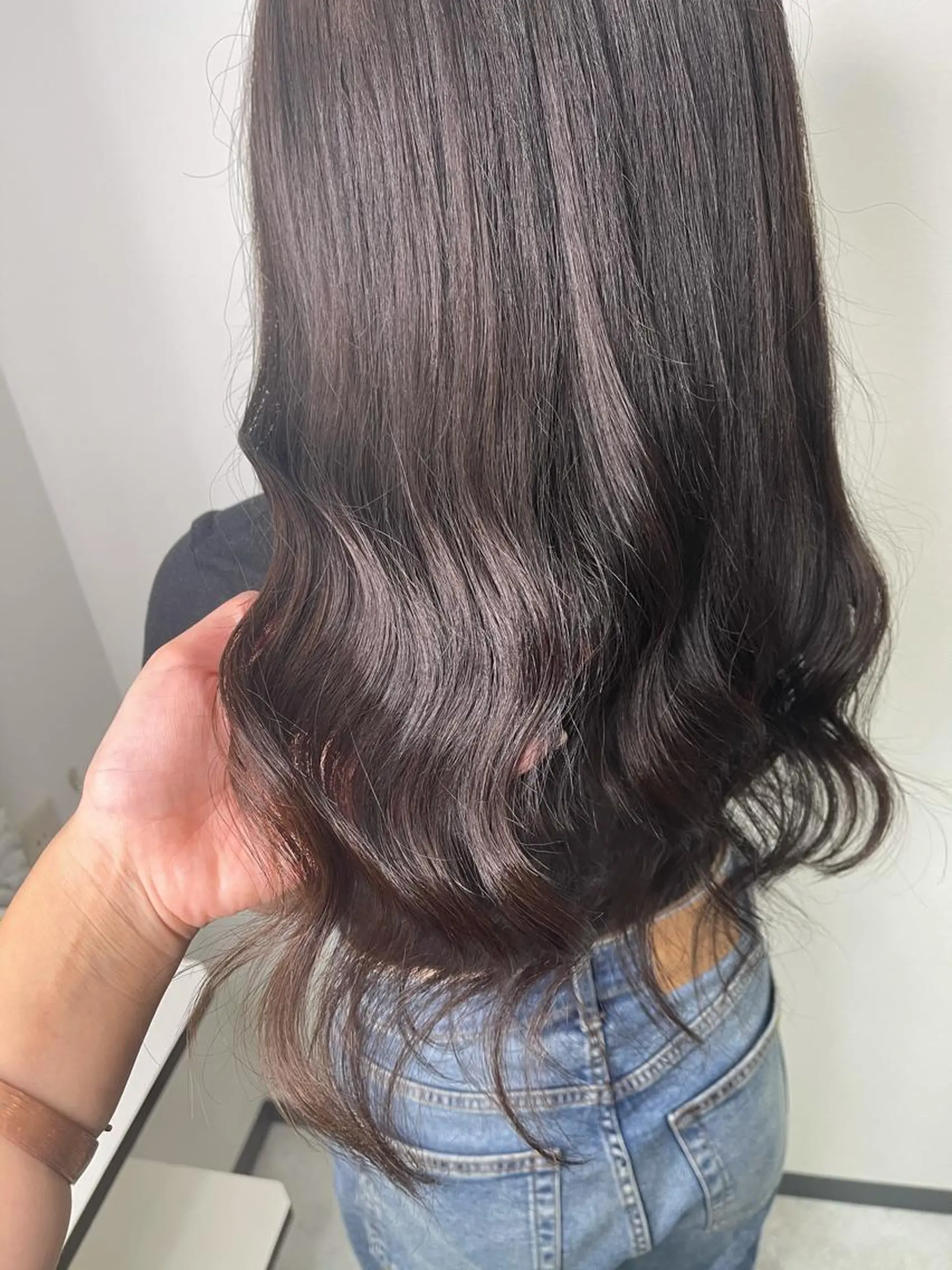 カラー カット ヘアカラー トリートメント &chaLme   心斎橋所属・emi/髪質改善/ 韓国風/艶カラーのヘアスタイル