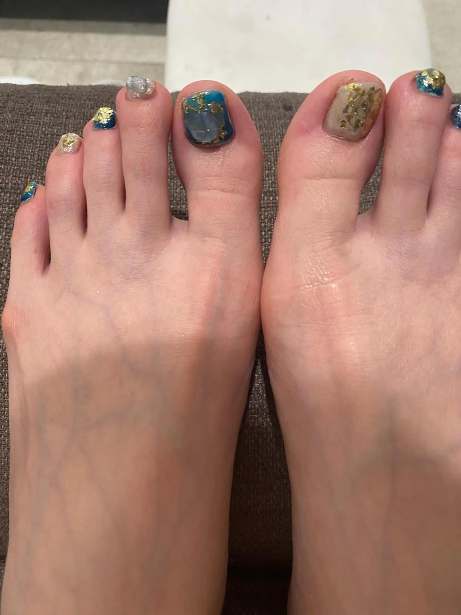 ネイル 持ち込み フットネイル HARE &nail ☪️remiのヘアスタイル