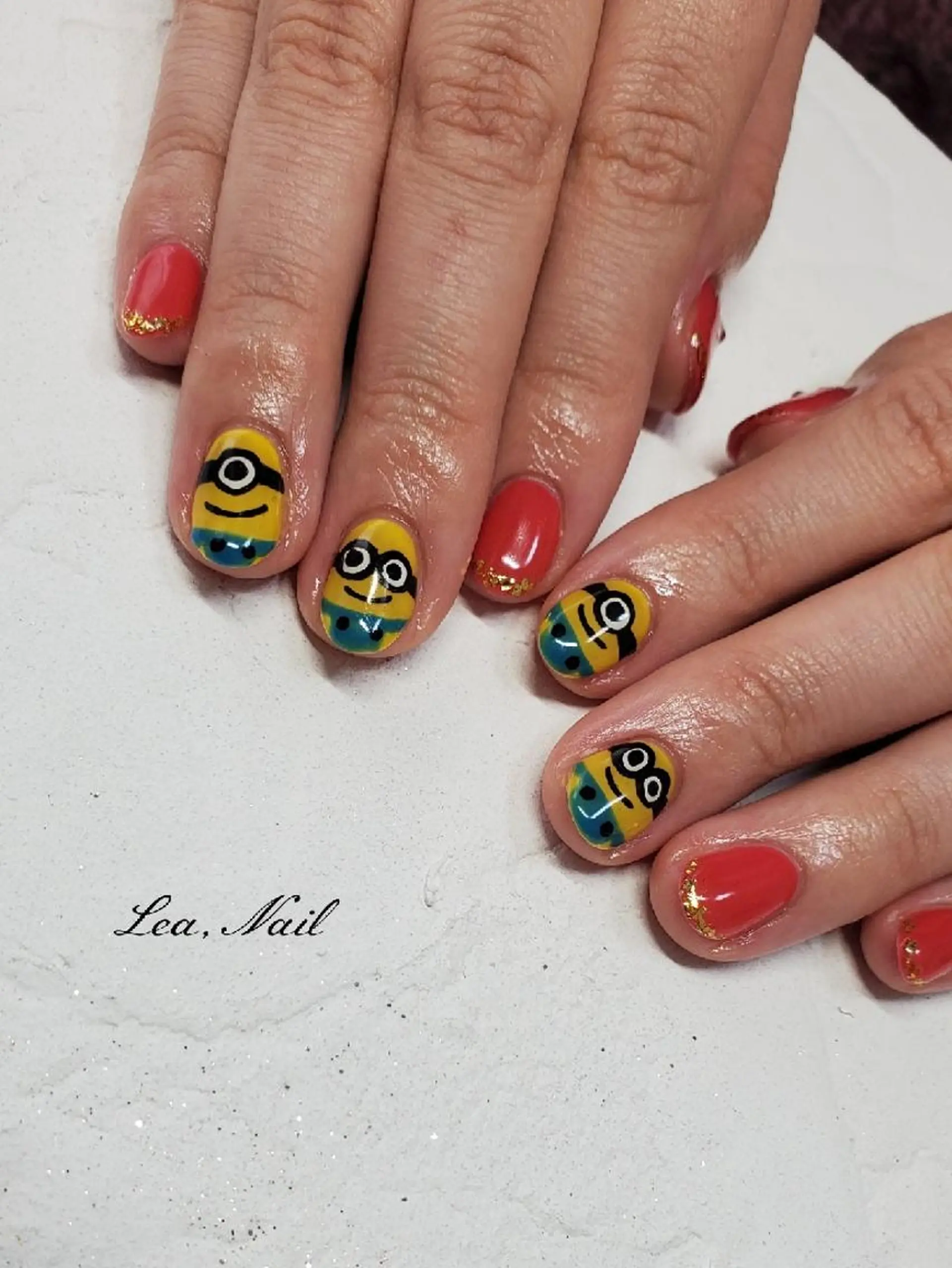 ネイル アートネイル 持ち込み Lea,Nail所属・松橋 愛のネイルデザイン