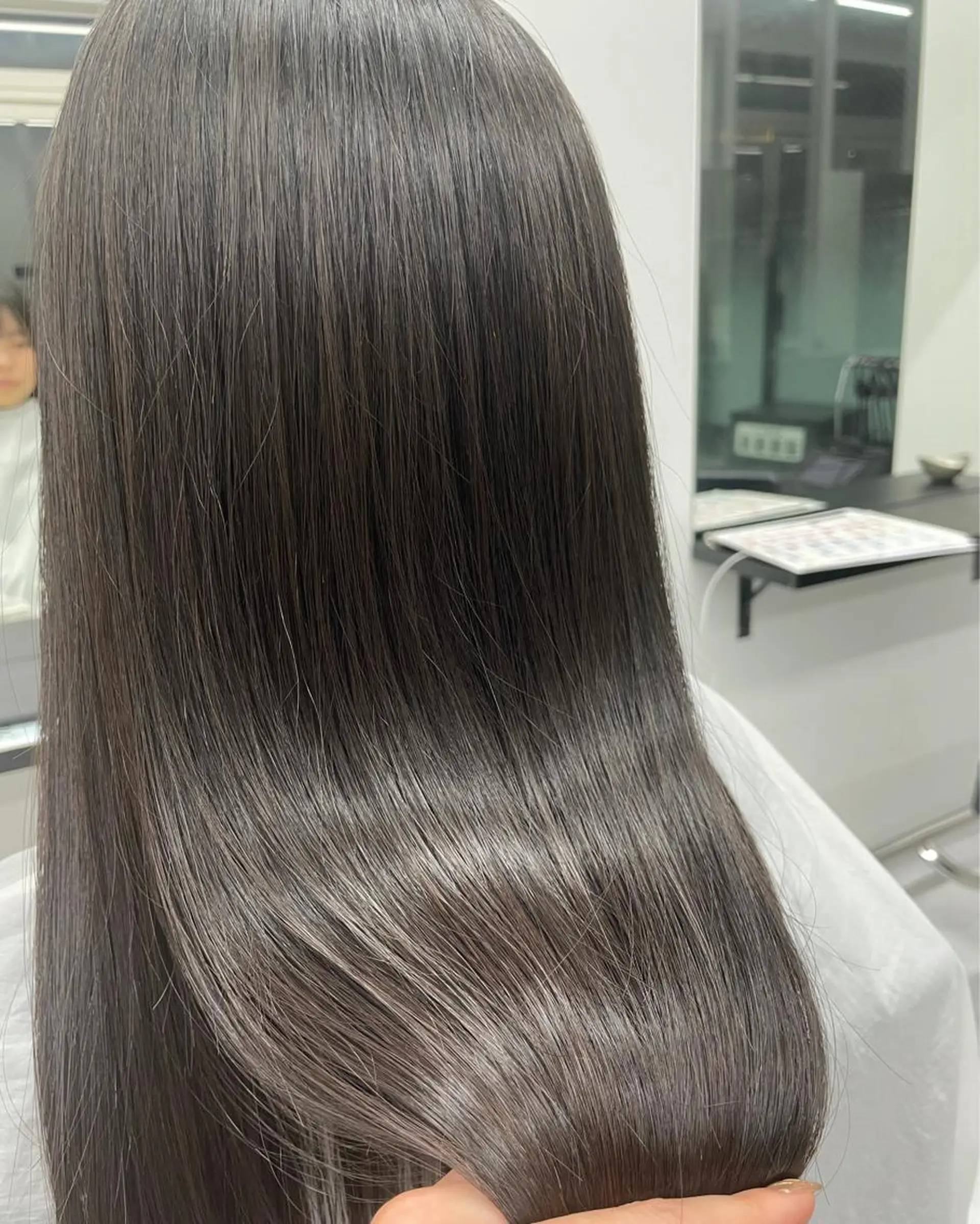 ロング 髪質改善 トリートメント カット ヘアカラー トリートメント 宮本 円のヘアスタイル