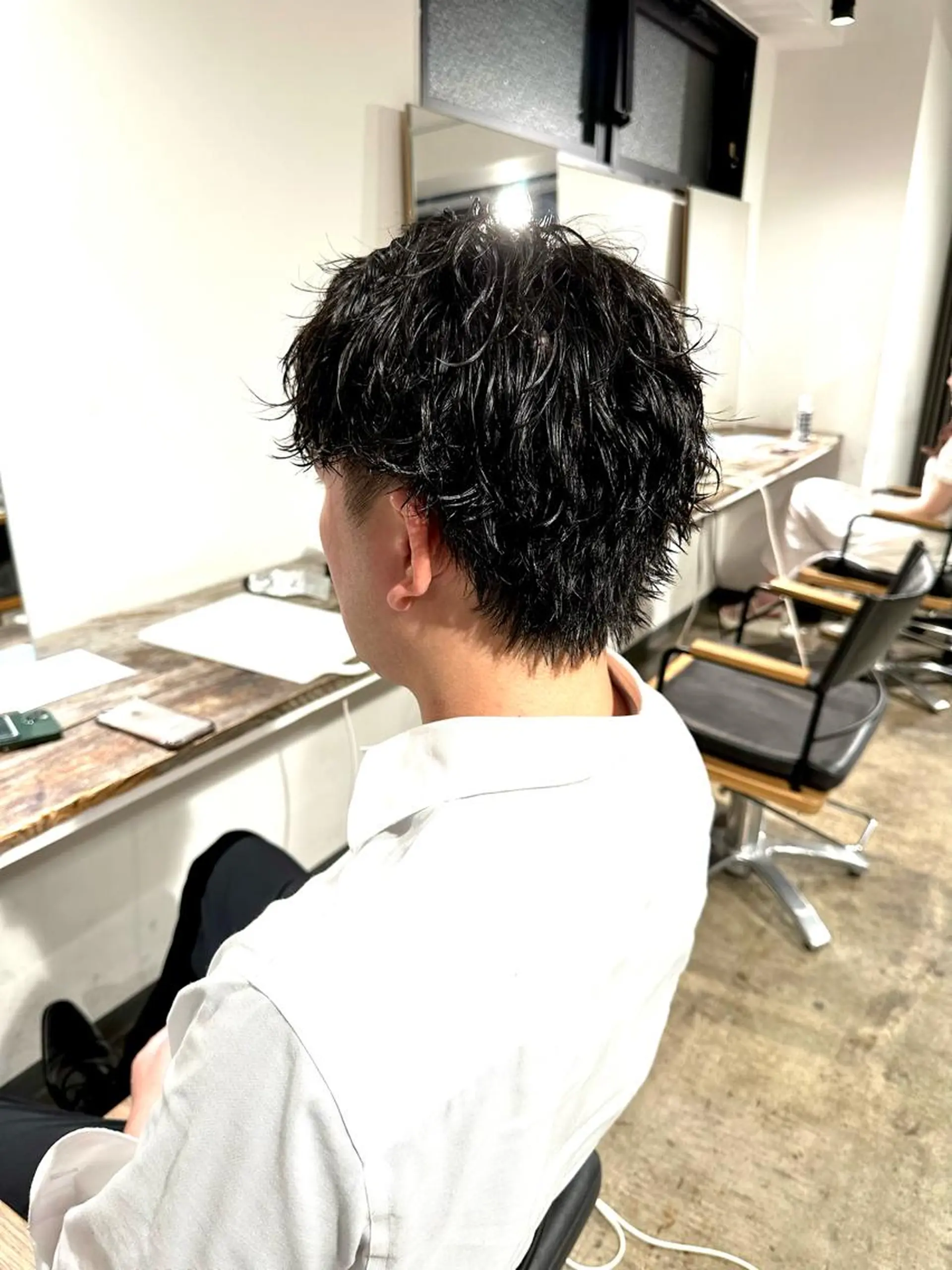 メンズ ビジネス メンズパーマ メンズツイストパーマ 波巻きパーマ ツイストパーマ カット ヘアカラー パーマ トリートメント 骨格補正施術/メンズ 専門美容師/YUYAのヘアスタイル