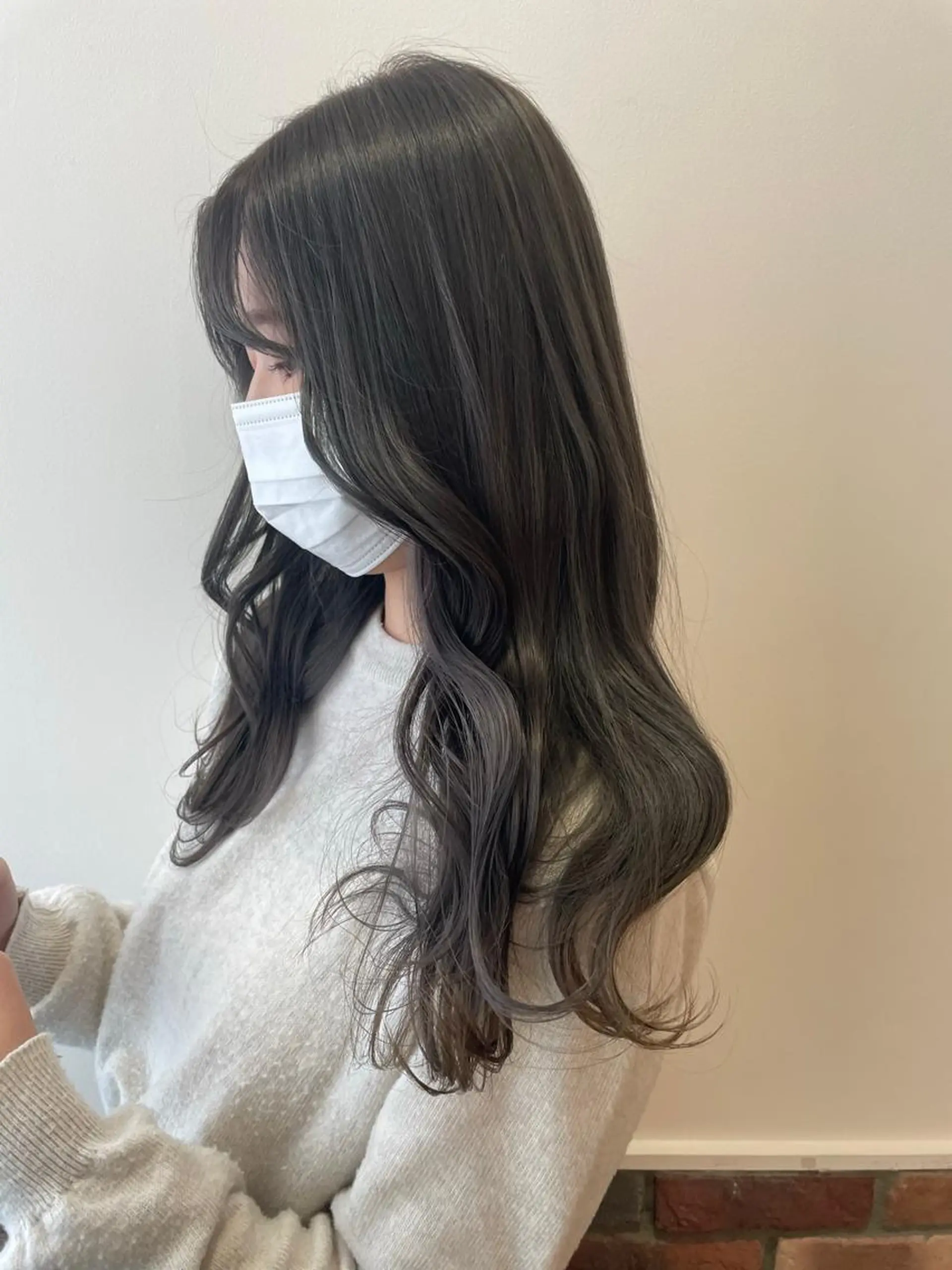 ロング カラー 増渕 駿介のヘアスタイル
