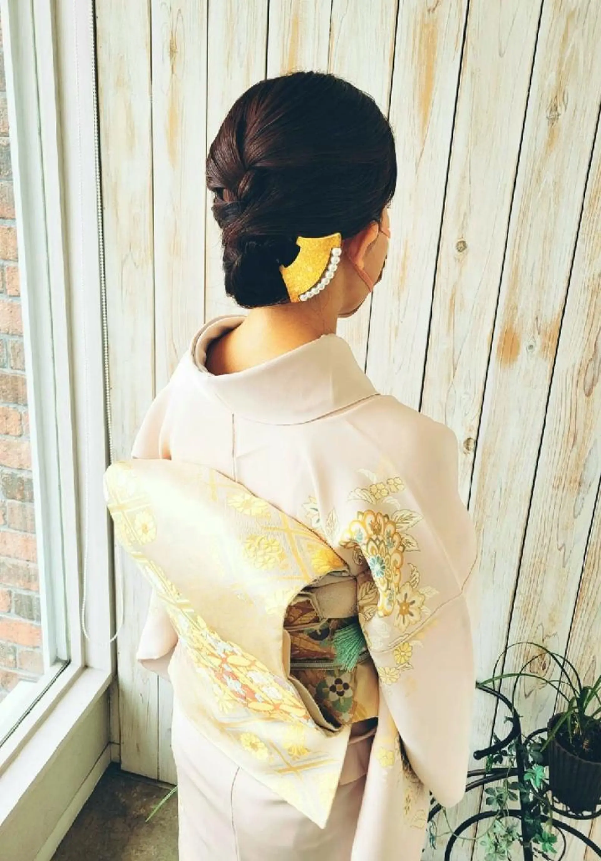 セミロング ヘアアレンジ 卒業式のヘアスタイル 福島 優花のヘアスタイル