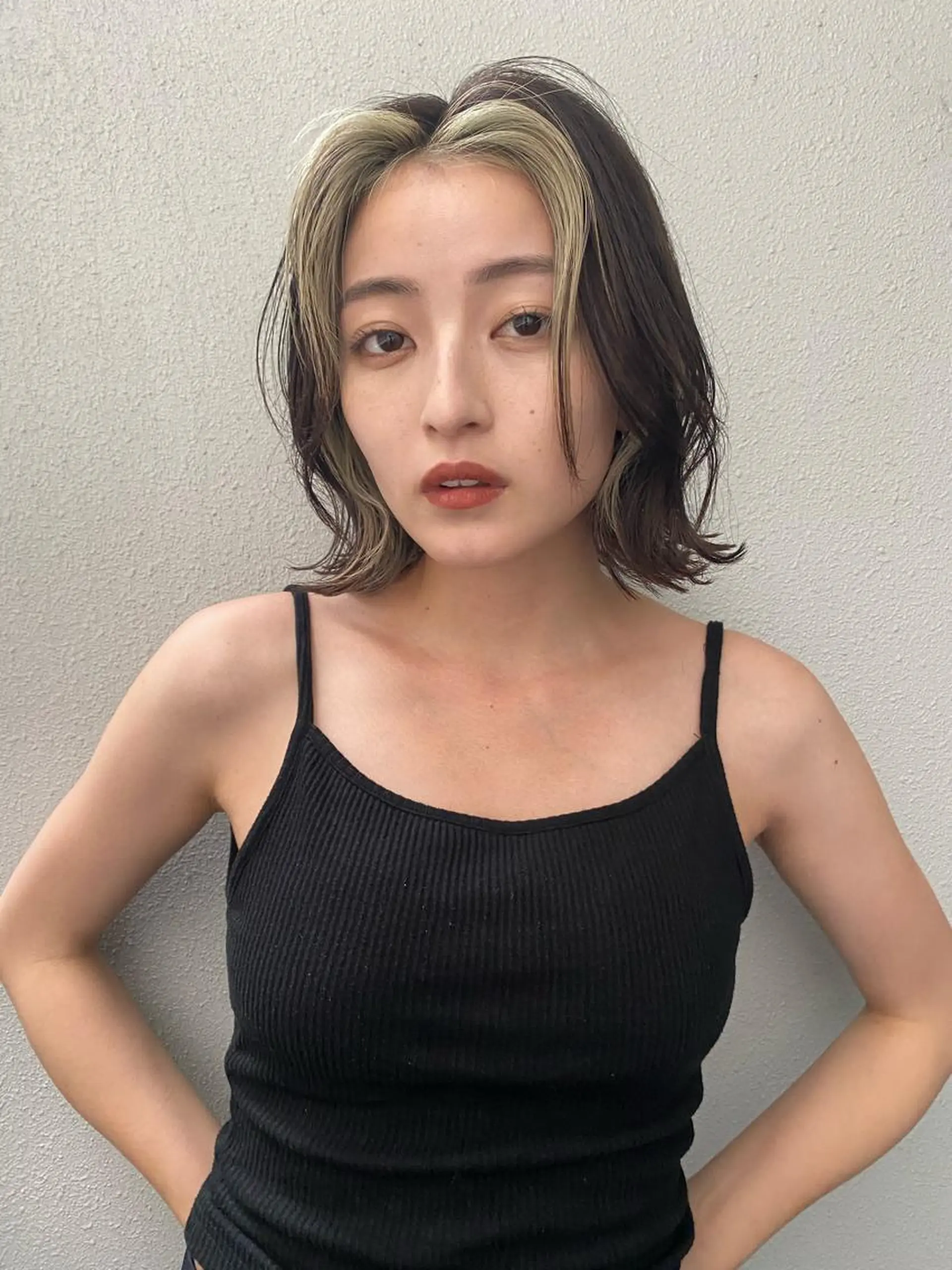 カラー ハイトーン/ ボブ/KAIのヘアスタイル