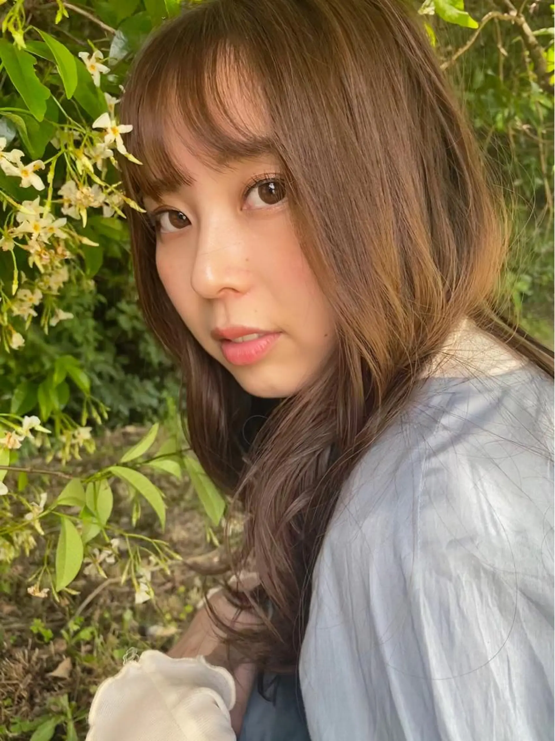 セミロング 三好 美里のヘアスタイル