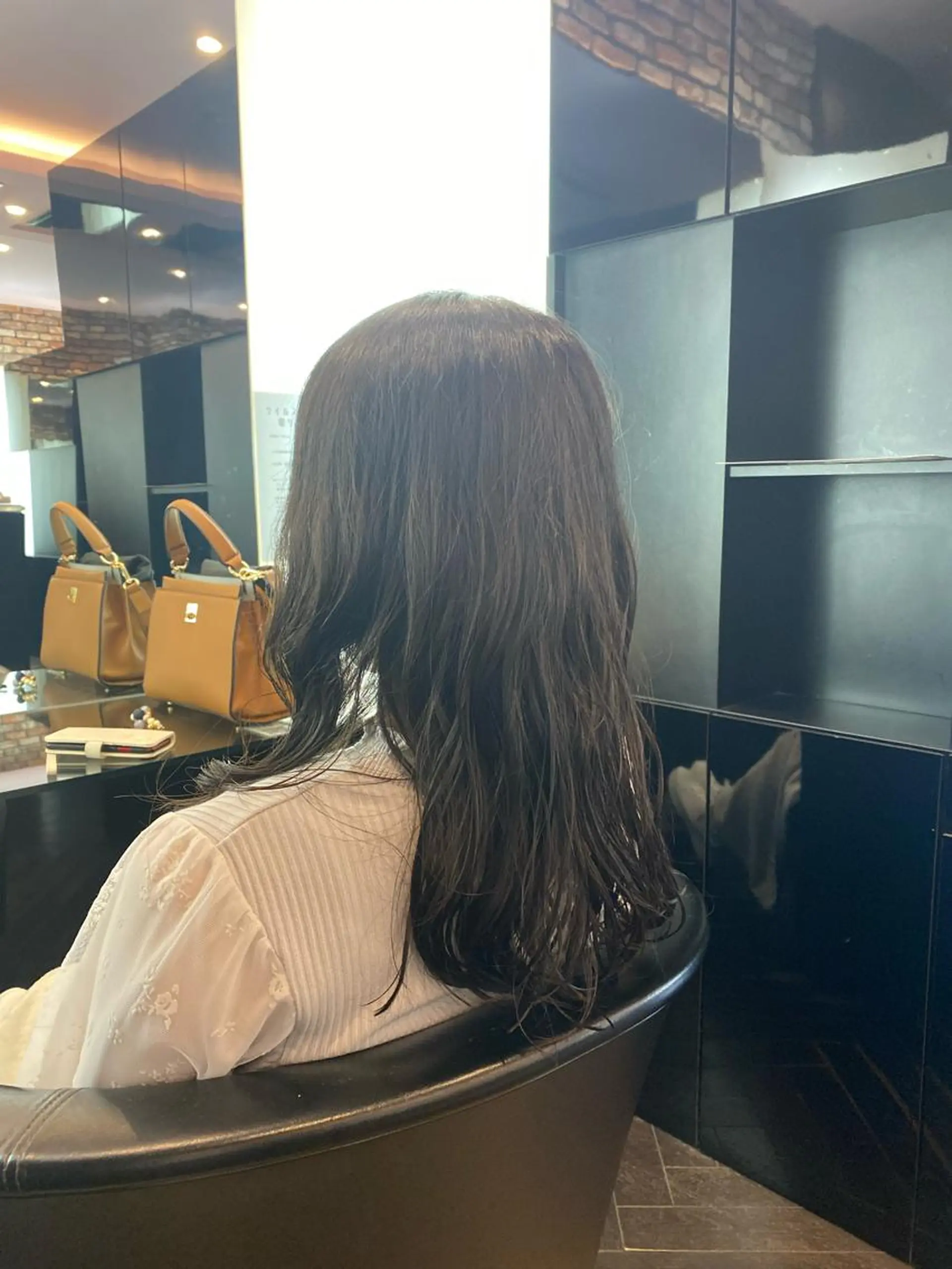 ロング ロング カット パーマ 奥村 宏治のヘアスタイル