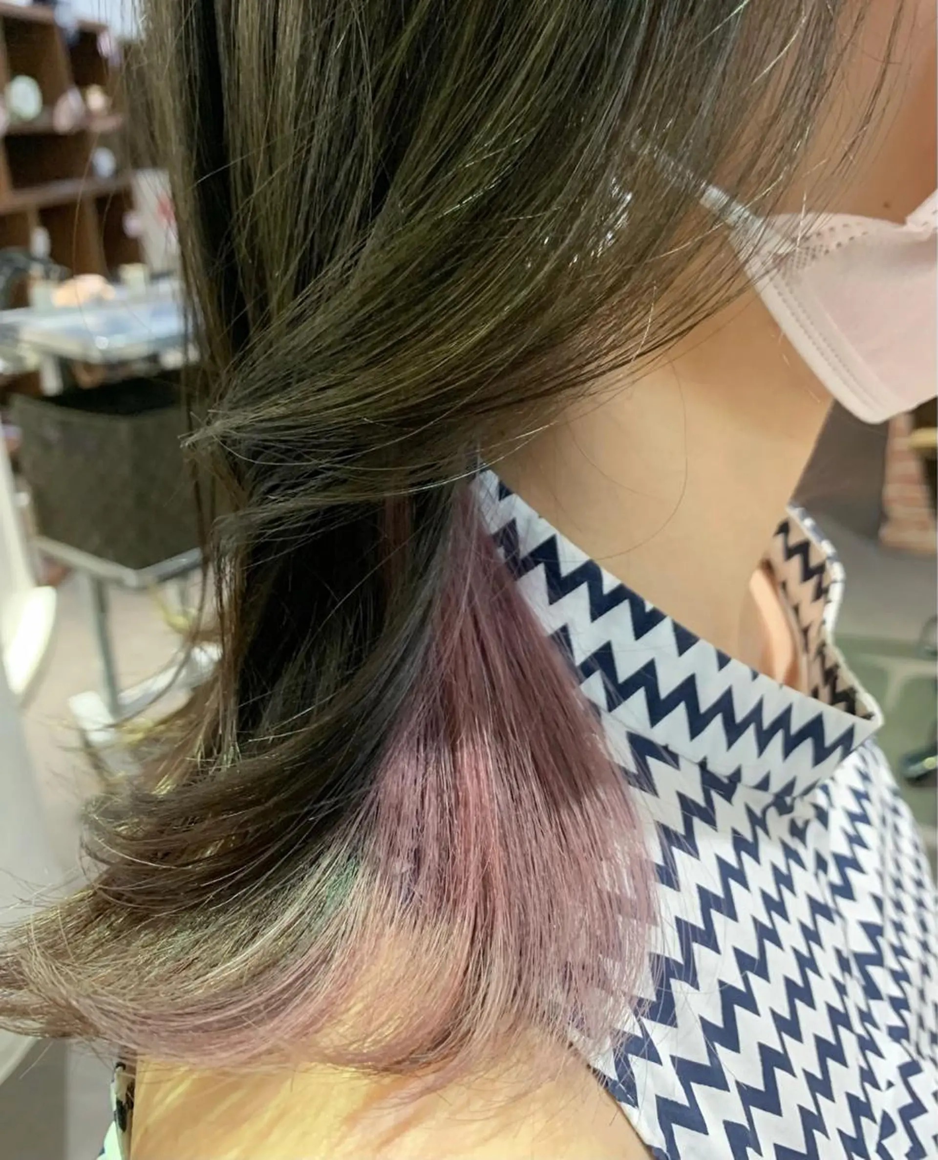 ミディアム エミュスト心斎橋所属・🎨カラー&髪質改善 松葉優希のヘアスタイル