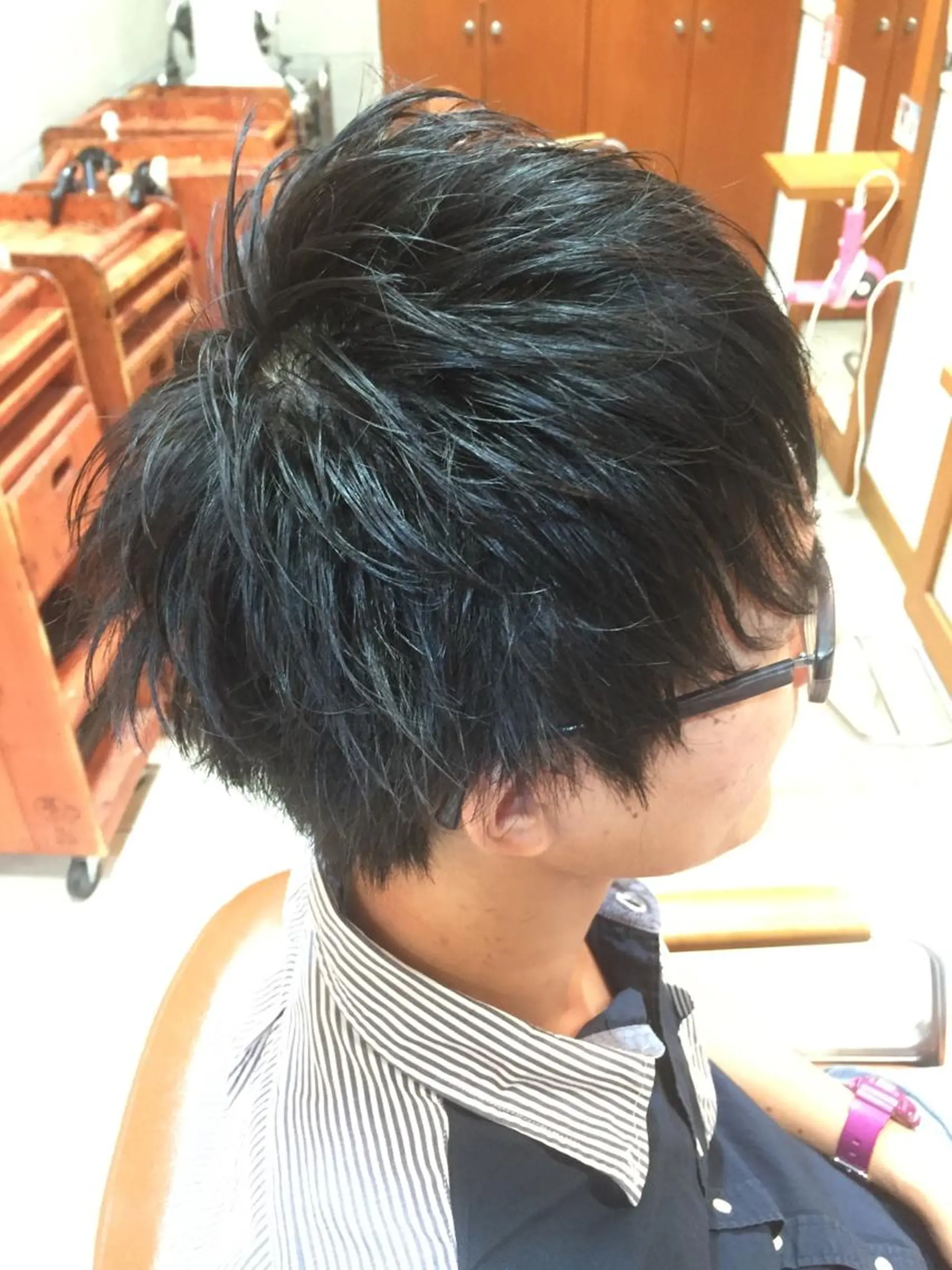 ショート ミディアム メンズ 可愛いを作る神 ナオヒロのヘアスタイル