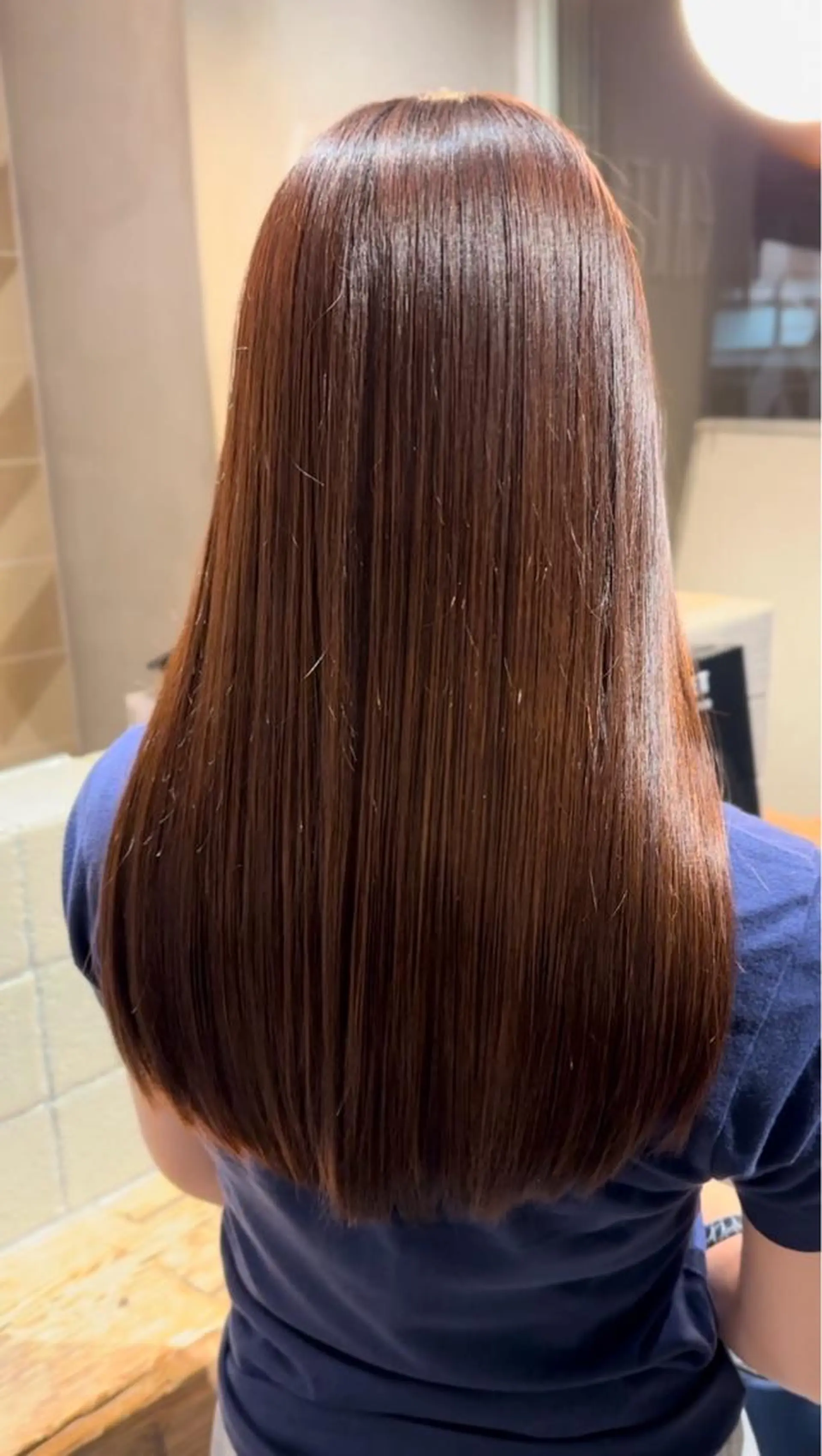 ロング ヘアアレンジ 髪質改善 トリートメント 艶髪カラー/透明感 美髪/白髪/ﾑﾅｶﾀのヘアスタイル