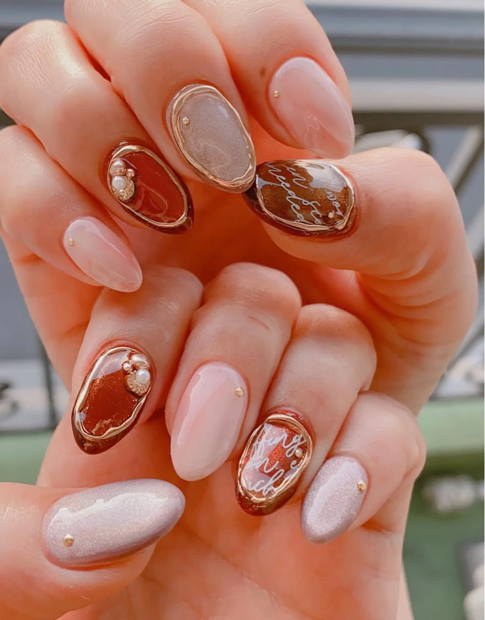 ネイル ハンドネイル JINI NAIL所属・ジニ ネイルのネイルデザイン