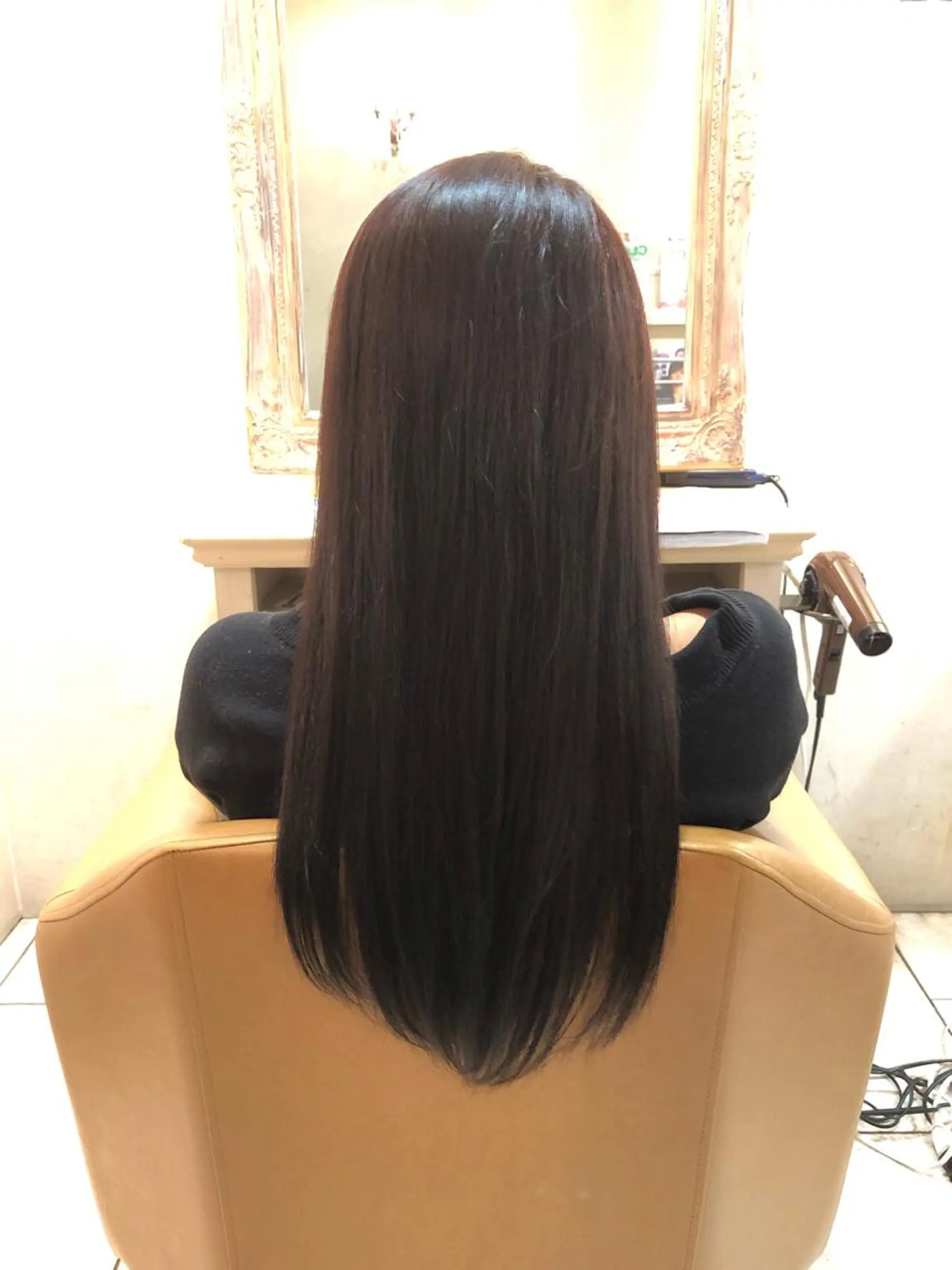 ロング カラー 小林 あんなのヘアスタイル