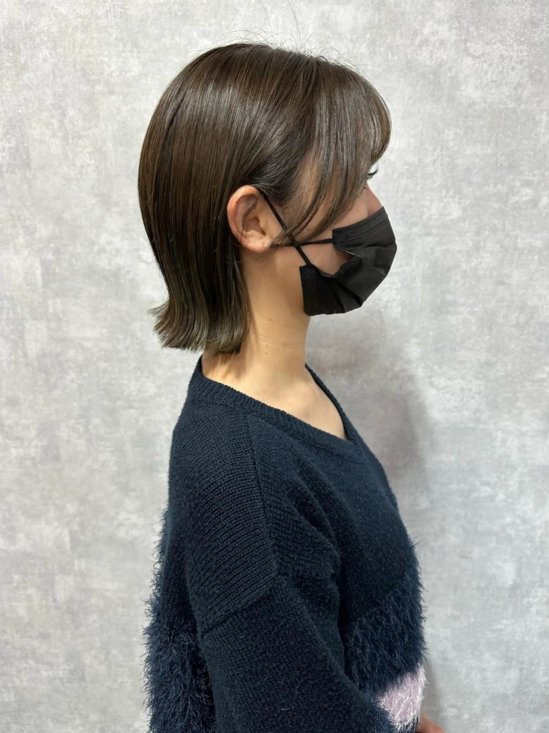 ショート 切りっぱなしボブ ショートボブ ハンサムショート 丸みショート アッシュ カット ヘアカラー トリートメント C’LD hair  produce /シールドヘア所属・モテ髪/ボブ/ショー ト/アダチフウトのヘアスタイル