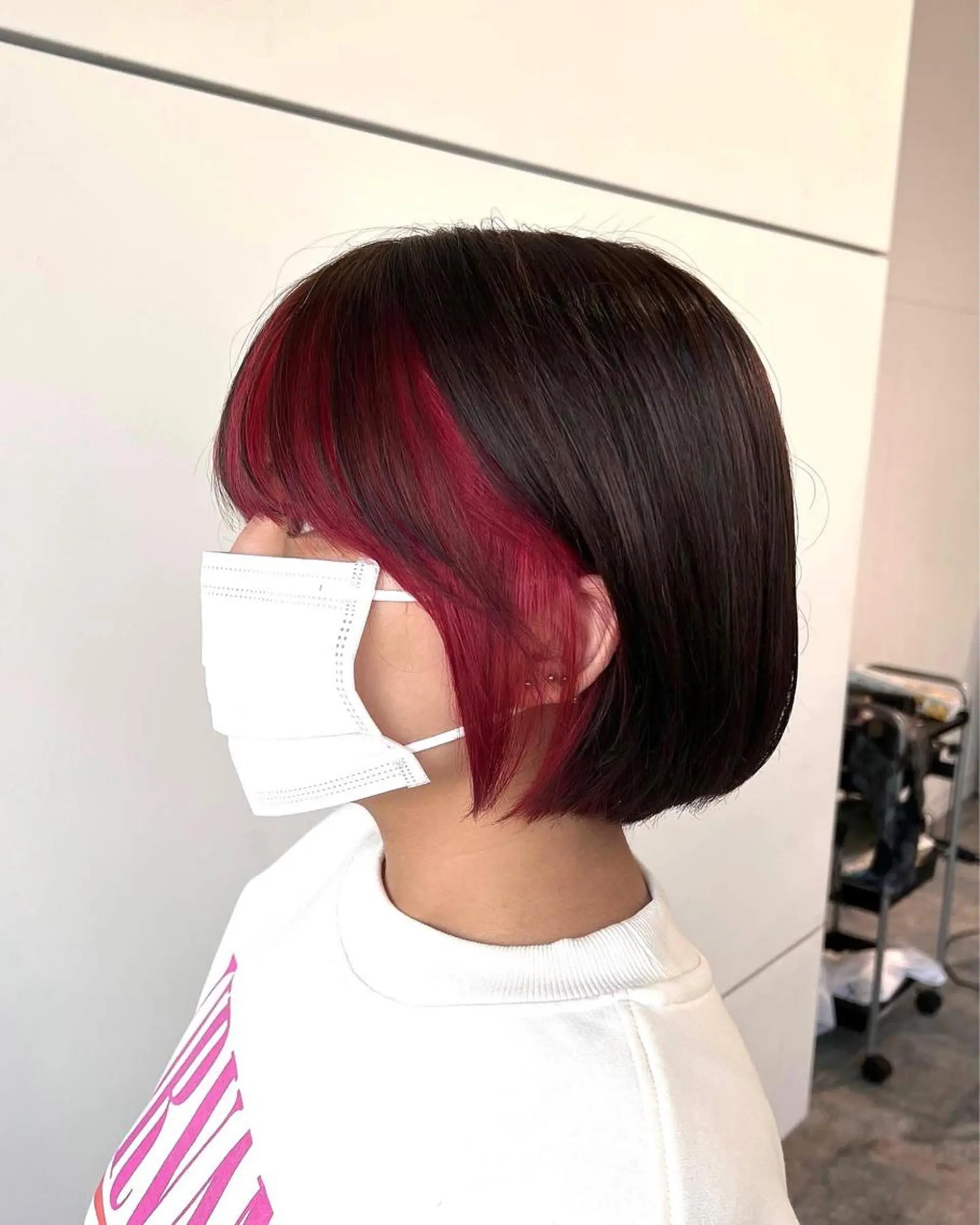 ショート カラー 🌈re-room EIKI🇰🇷のヘアスタイル