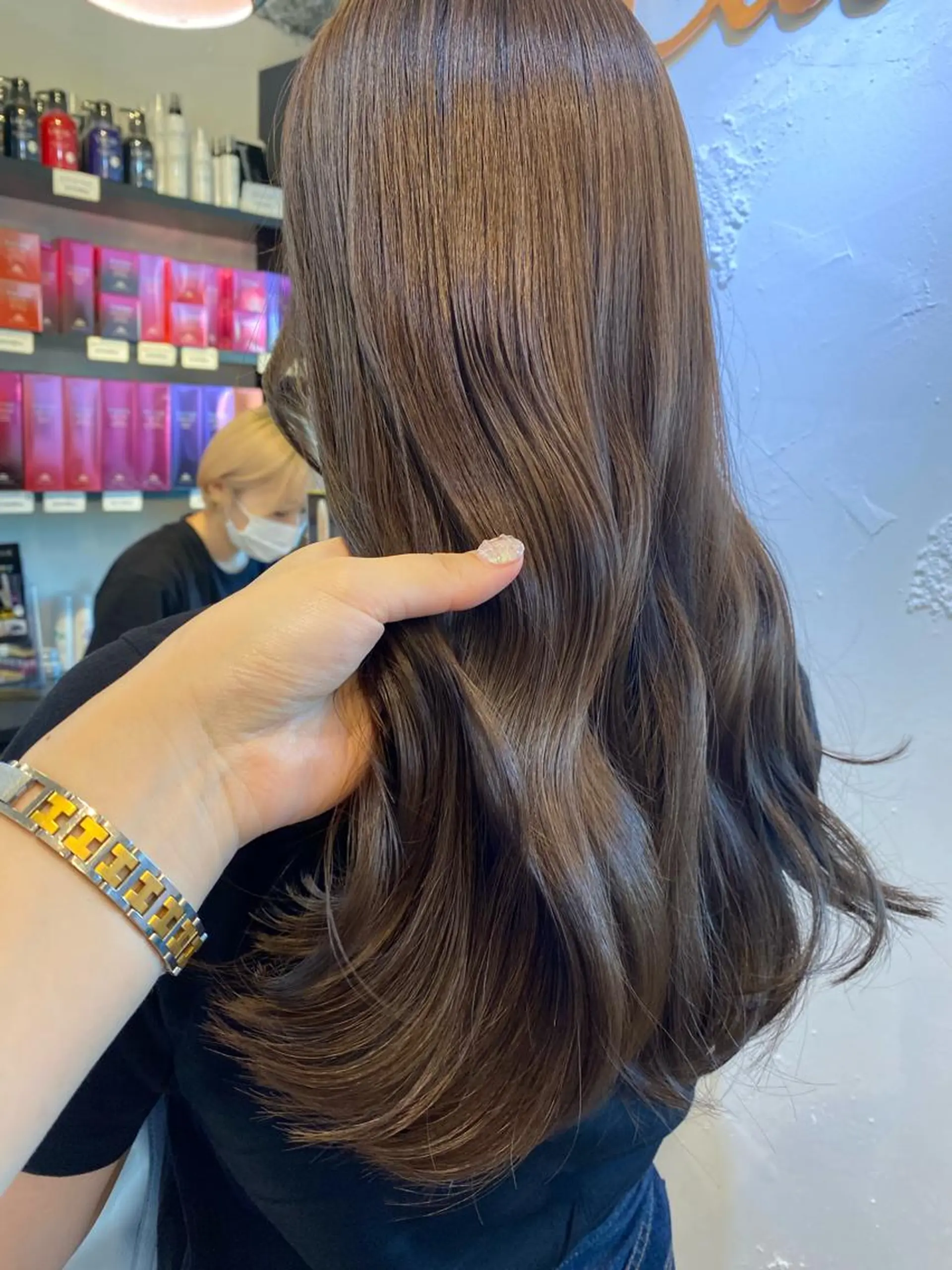 ロング カラー 🥣 hashi 🛋️のヘアスタイル