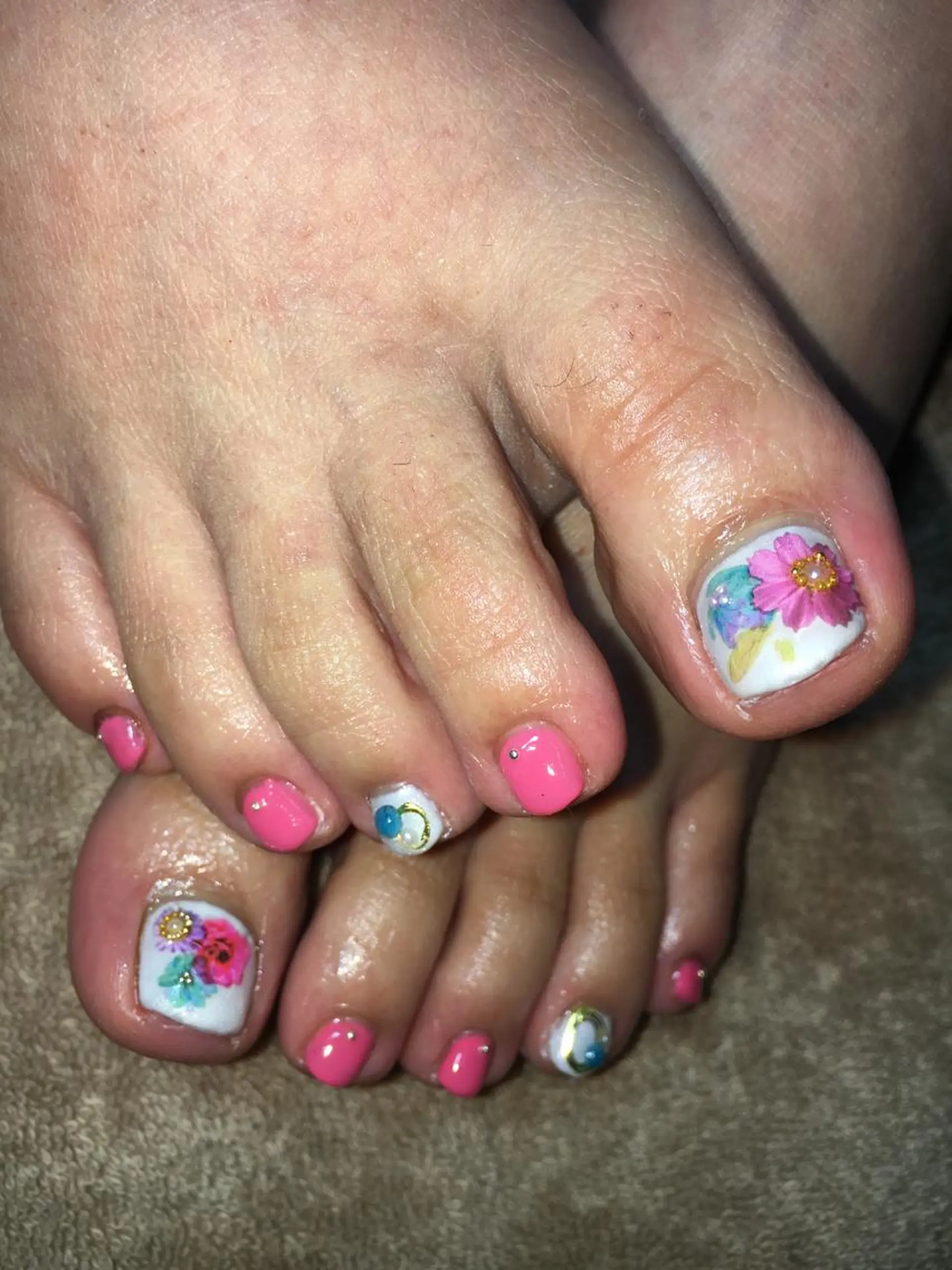 ネイル ハンドネイル フットネイル miwa ミワのネイルデザイン