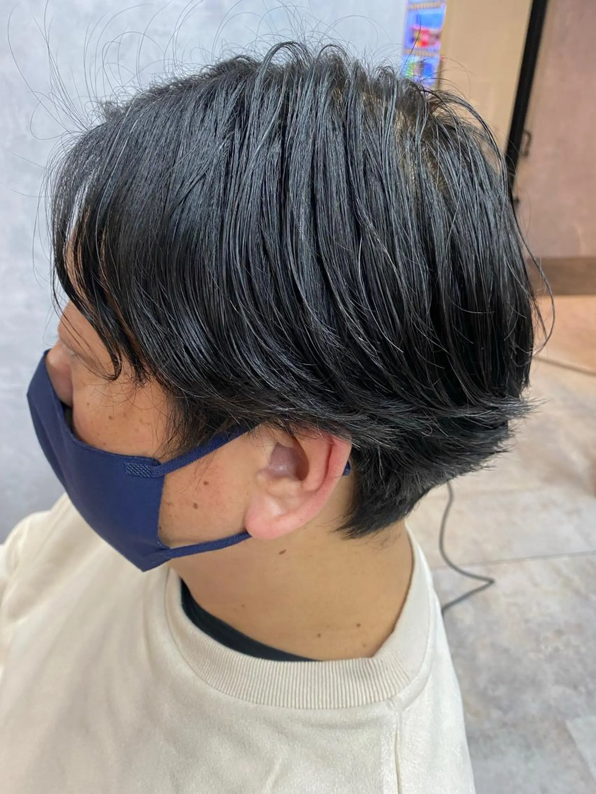 ショート パーマ メンズ カルマパーマ メンズパーマ カット パーマ ツイストスパイラル/ メンズ特化/中川誠也のヘアスタイル