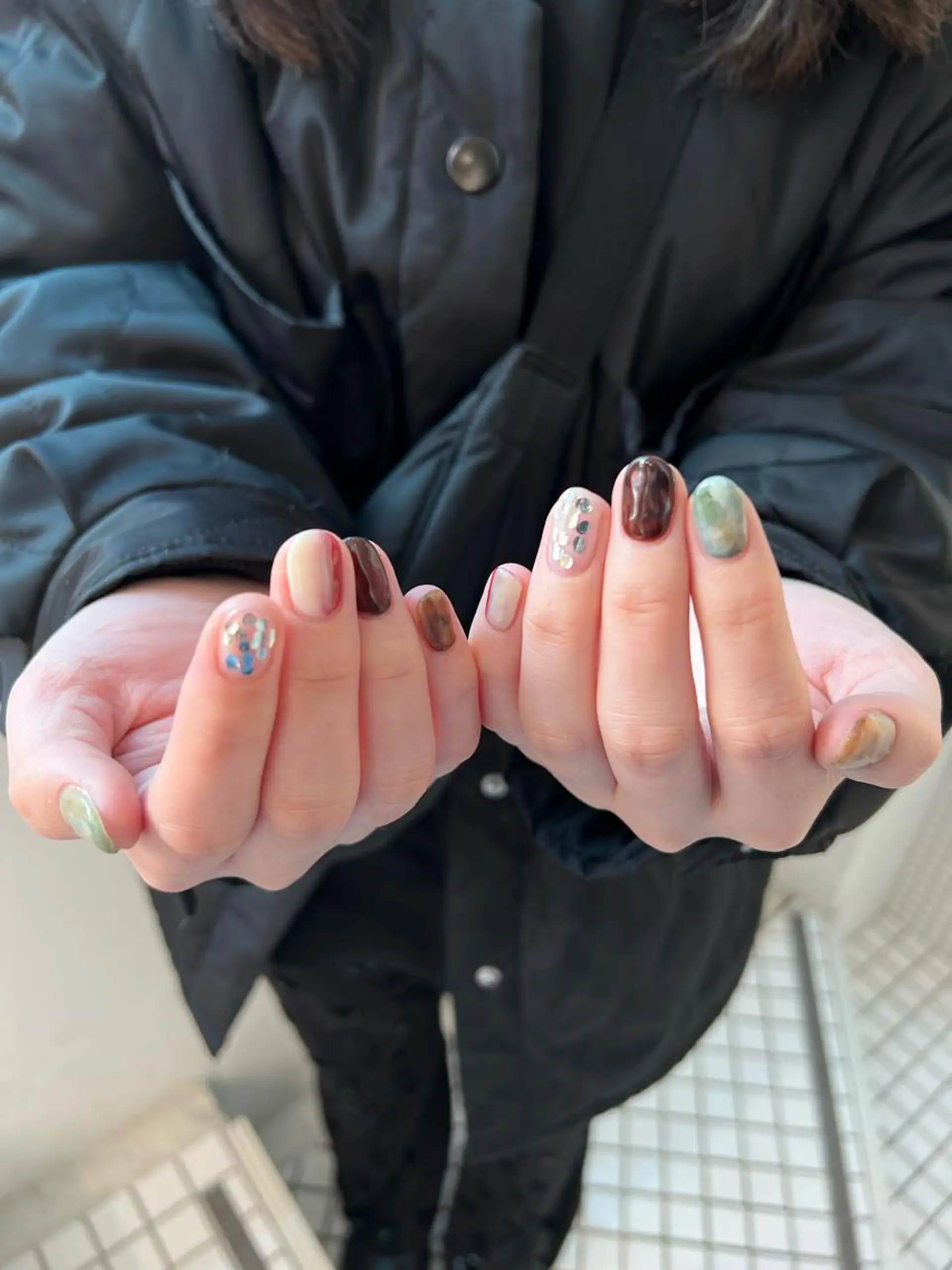 ネイル 【韓国ヘア・ネイル】 HINATA🍒のネイルデザイン