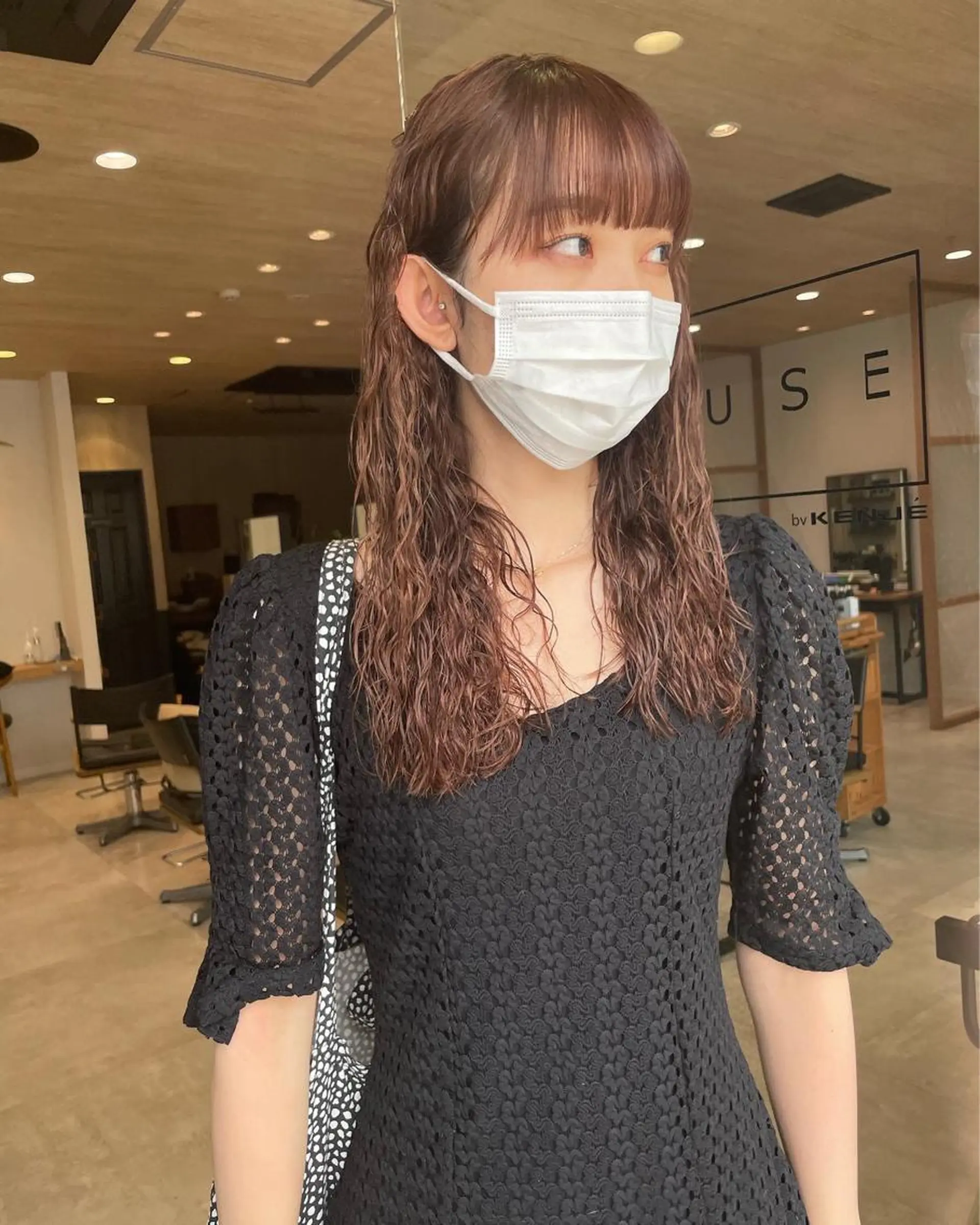 セミロング パーマ セミロングパーマ パーマ パーマ指名No1 /namiのヘアスタイル