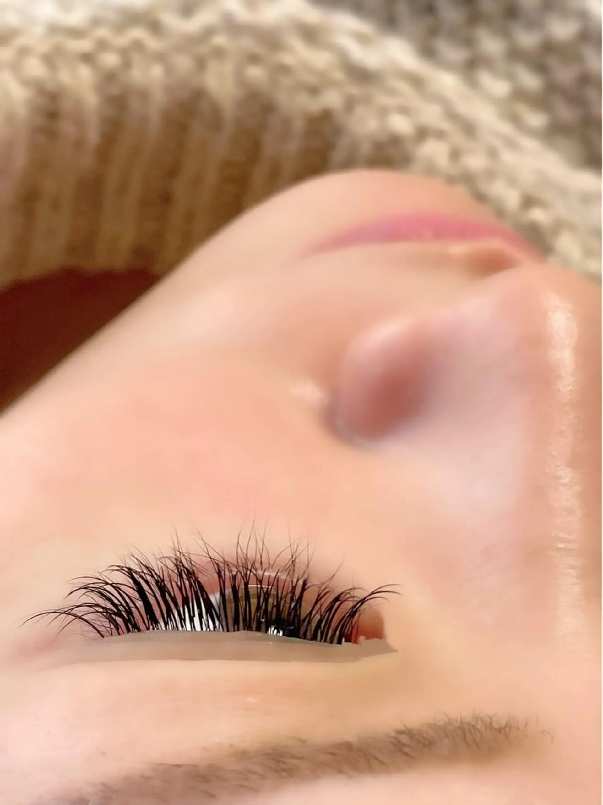 マツエク・マツパ Cカール フラットラッシュ リアン Lienのマツエク・マツパデザイン