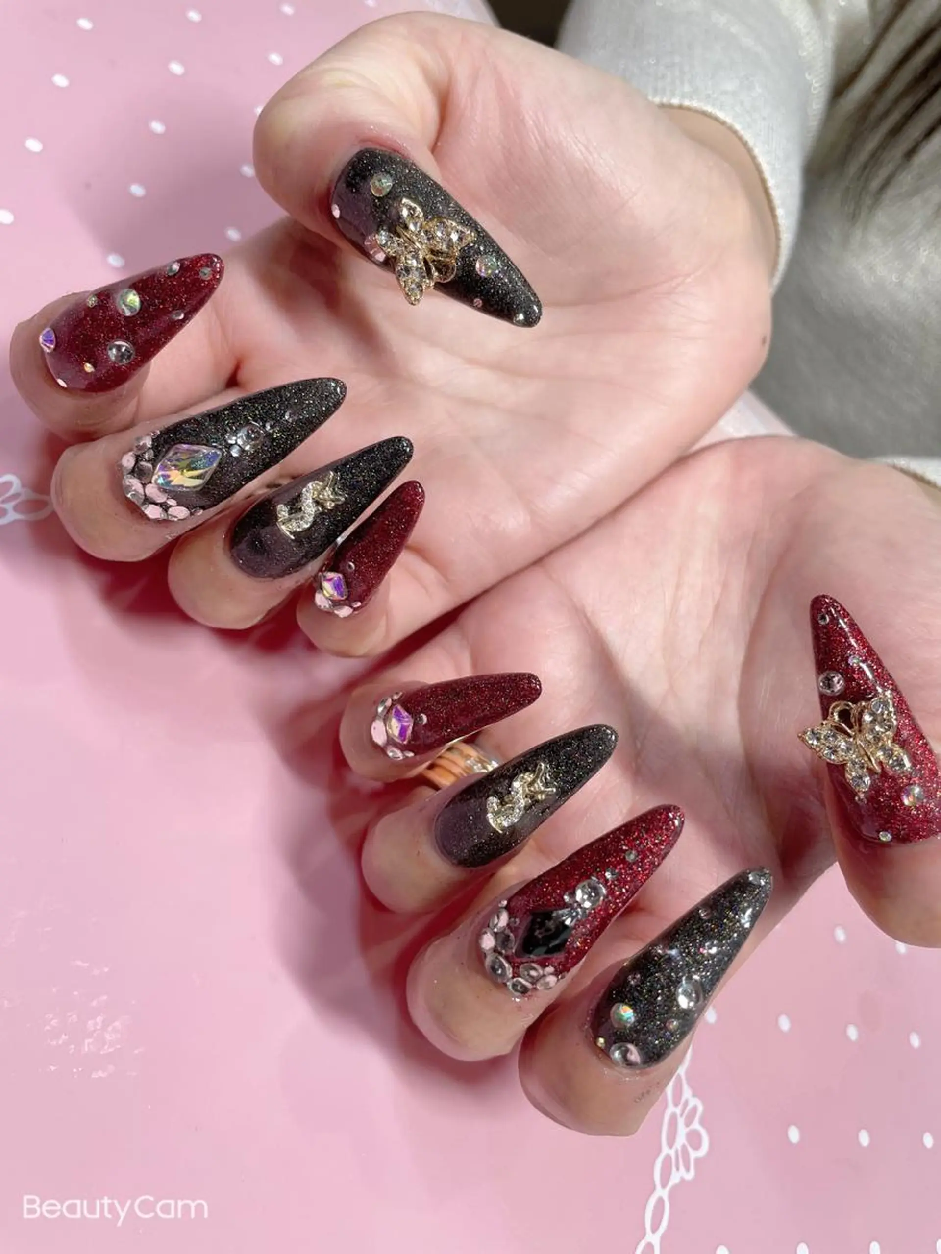 ロング ネイル ハンドネイル 《LB》ラブリエ Nail&eyeのマツエク・マツパデザイン