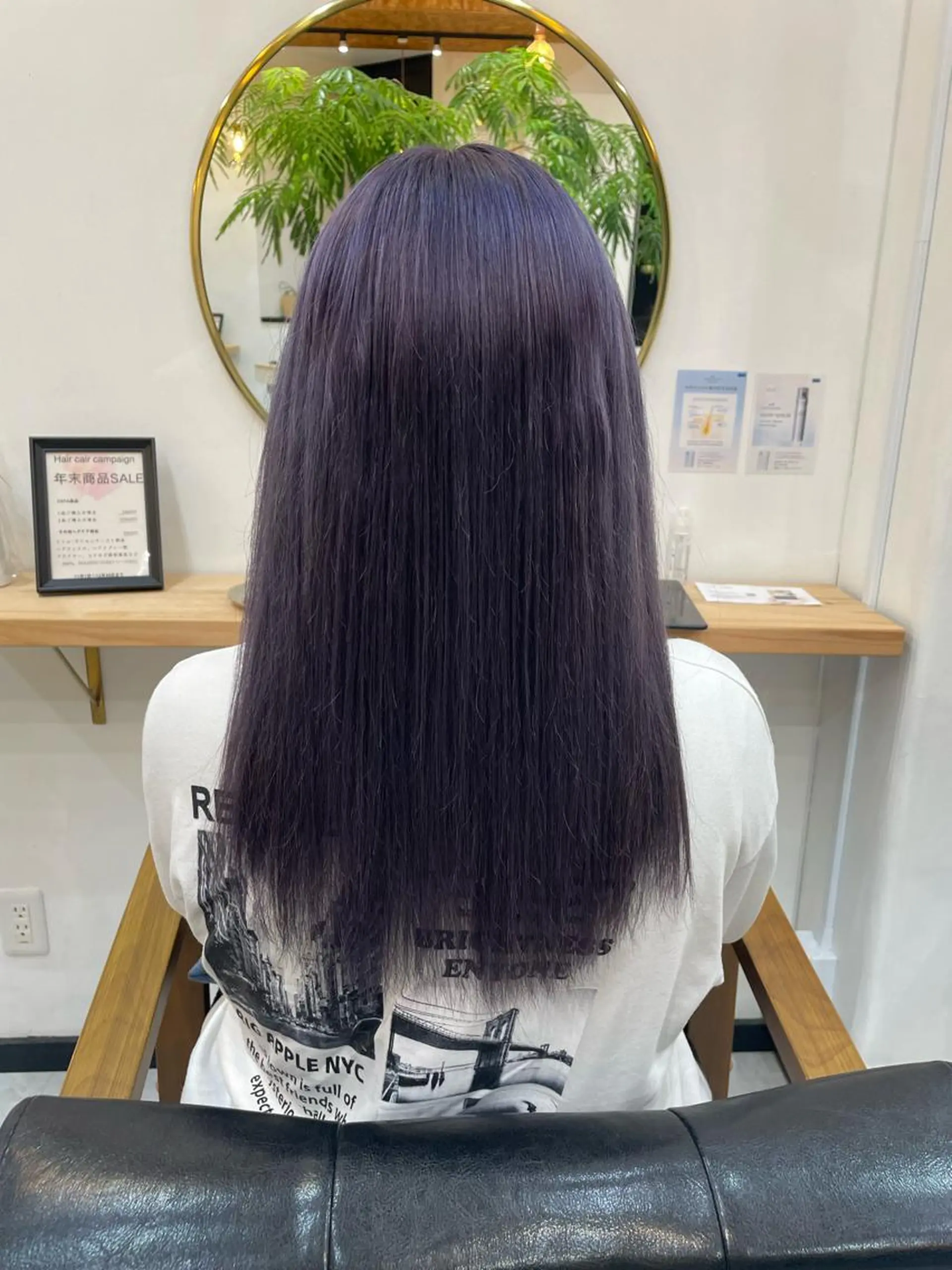 ロング カラー 高梨 菜々のヘアスタイル
