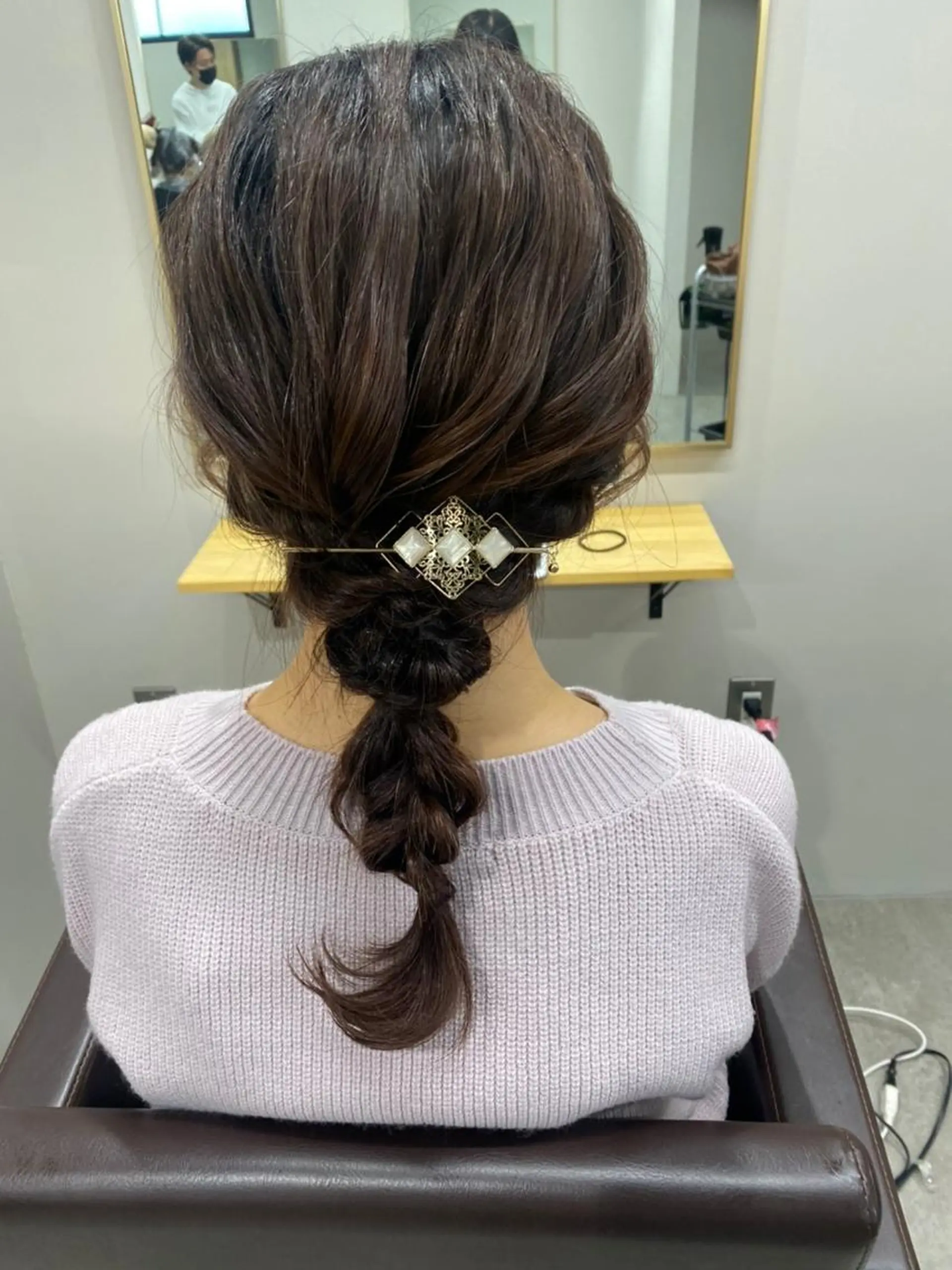 セミロング ヘアアレンジ 🫧【公式】 Lig.横浜🫧のヘアスタイル