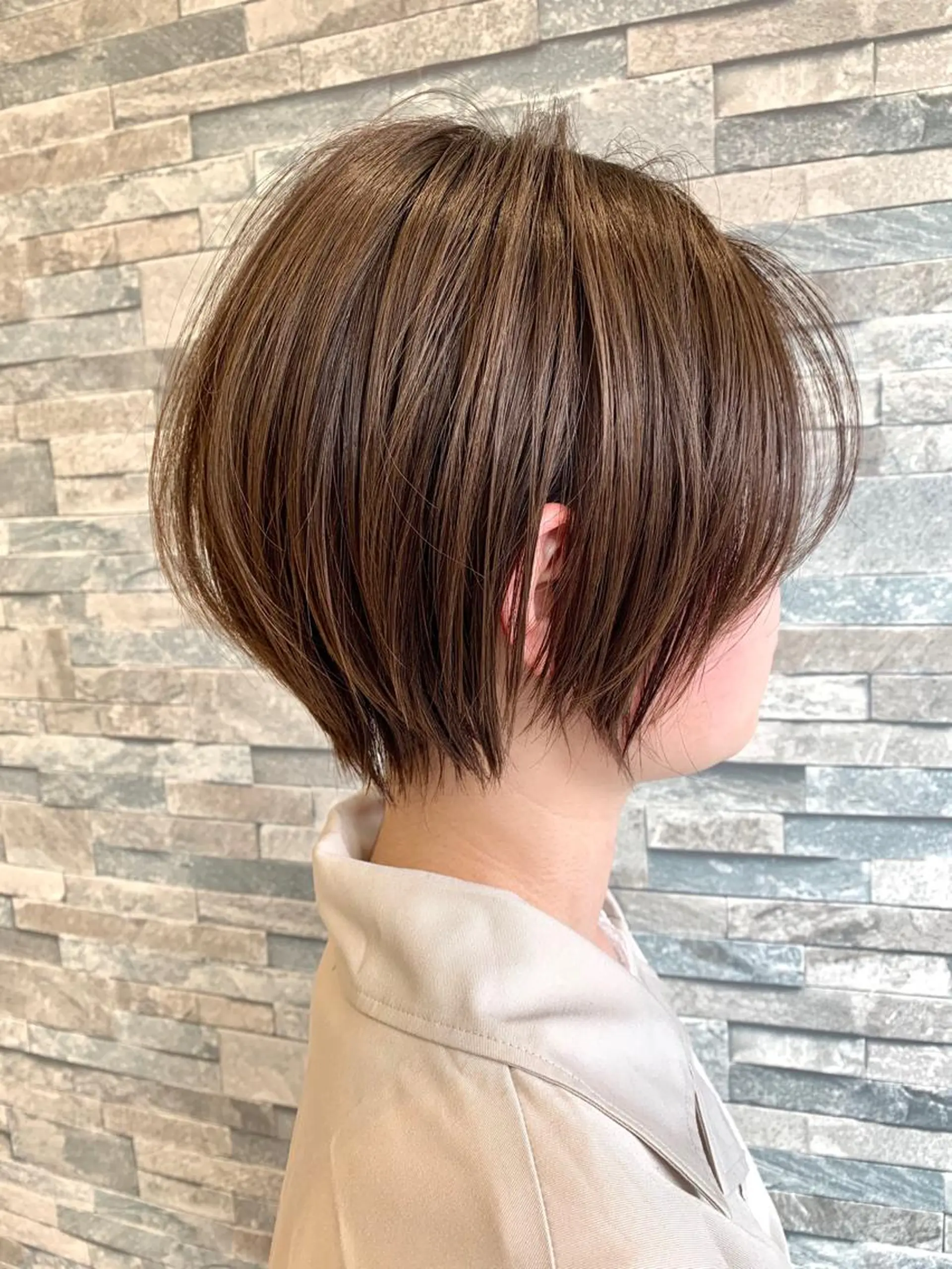 ショート カラー ショートボブ ボブ ショートヘア graxi'    グラシー所属・ブリーチ/ハイトーン SERINAのヘアスタイル