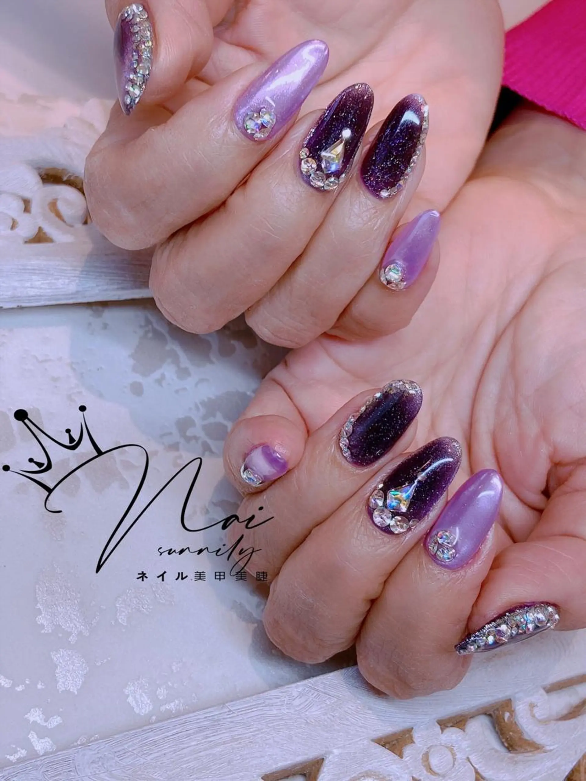 ネイル 長さだし専門店 M2　rikaのネイルデザイン