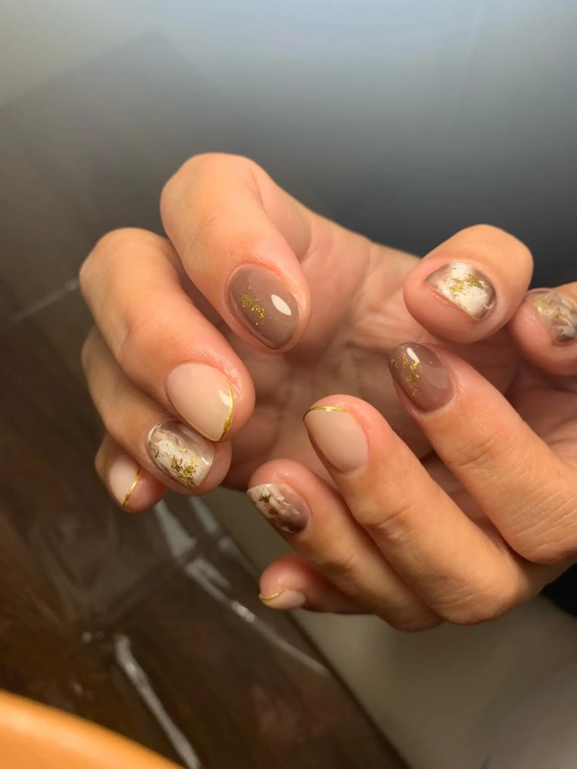 ネイル ニュアンスネイル 木村 千晴のネイルデザイン