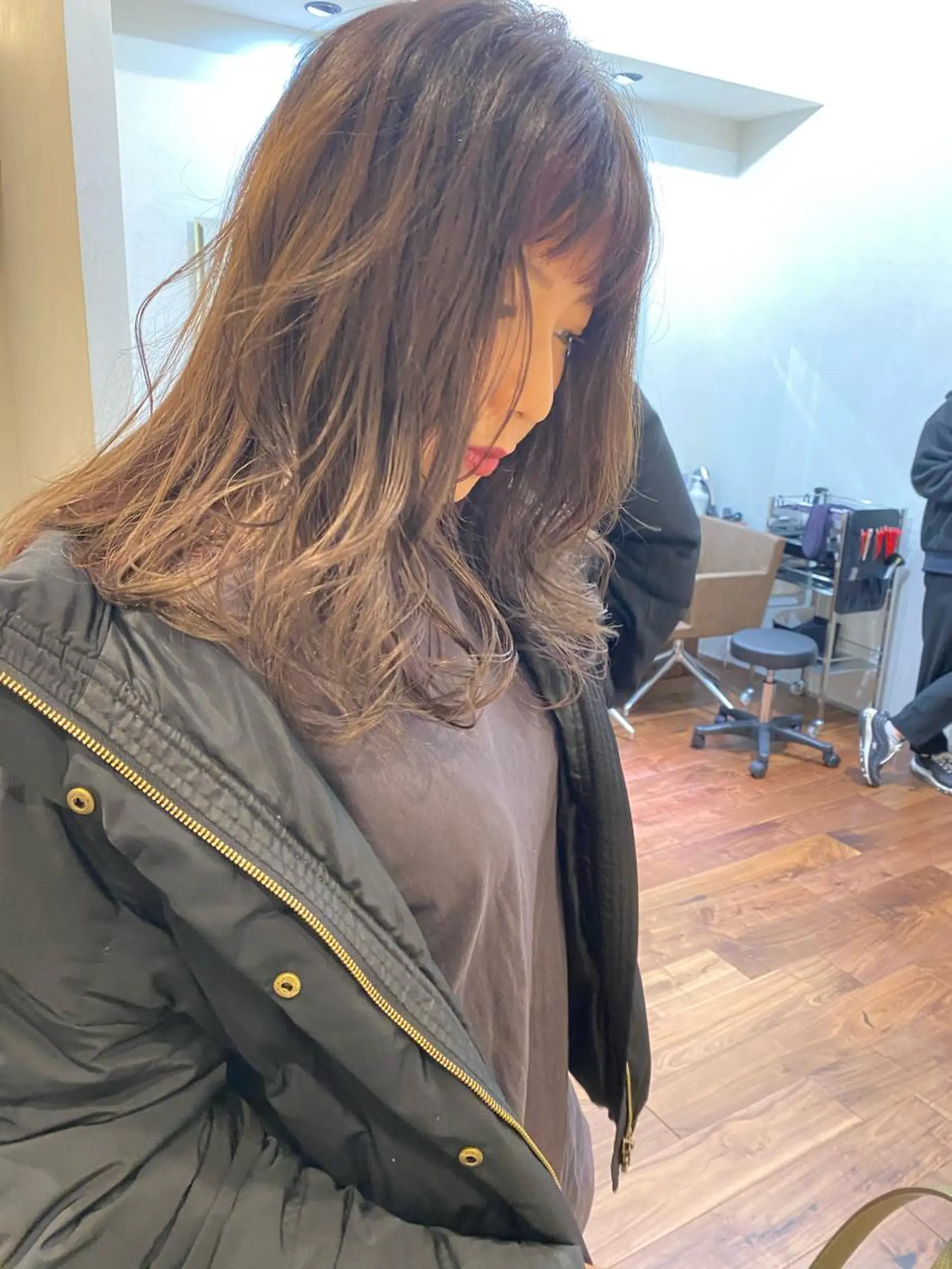 セミロング 垢抜けのプロ🪄 honoのヘアスタイル