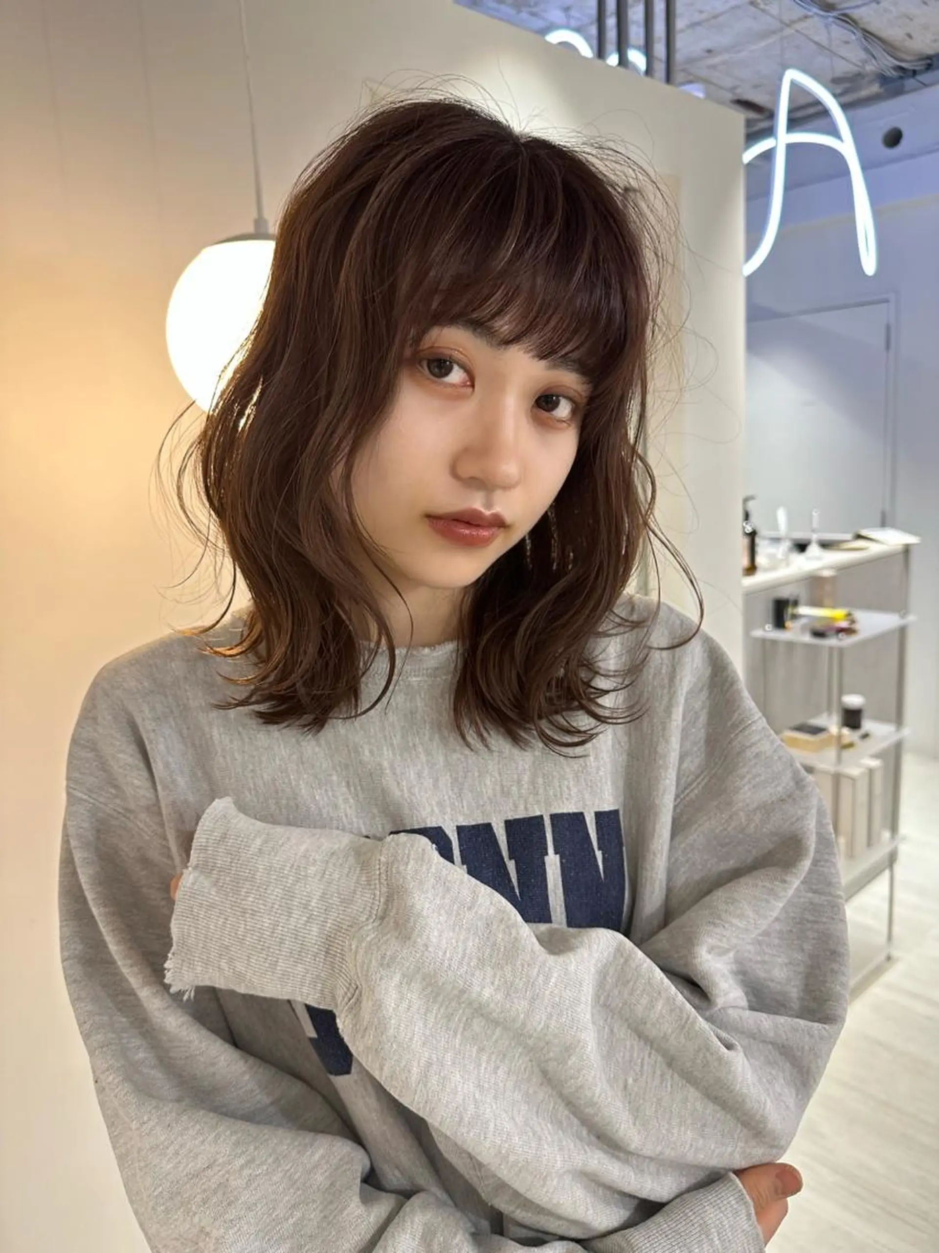 セミロング DopeLIT モデル募集中のヘアスタイル
