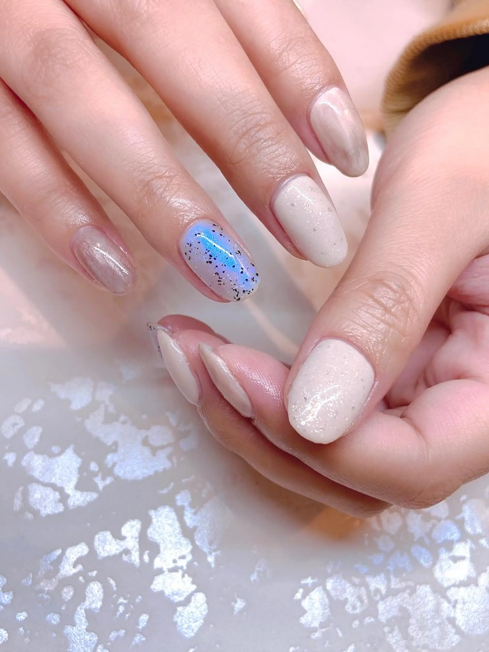 ヘアアレンジ ネイル 長さだし専門店 M2　rikaのネイルデザイン