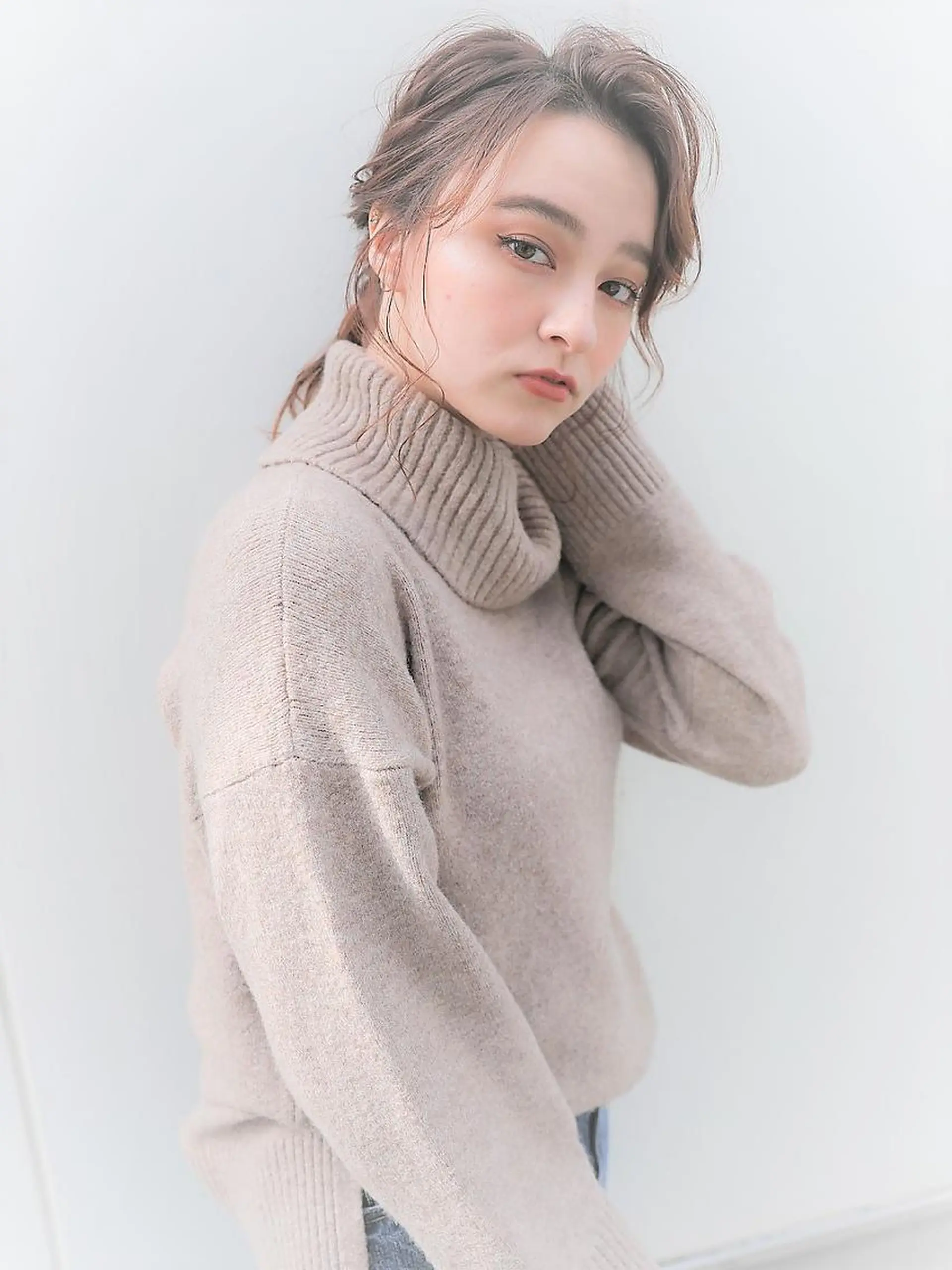 ヘアアレンジ カラー アッシュ グラデーションカラー ボブ ウルフカット ルーチェヘアー 北摂エリアNo.1のヘアスタイル