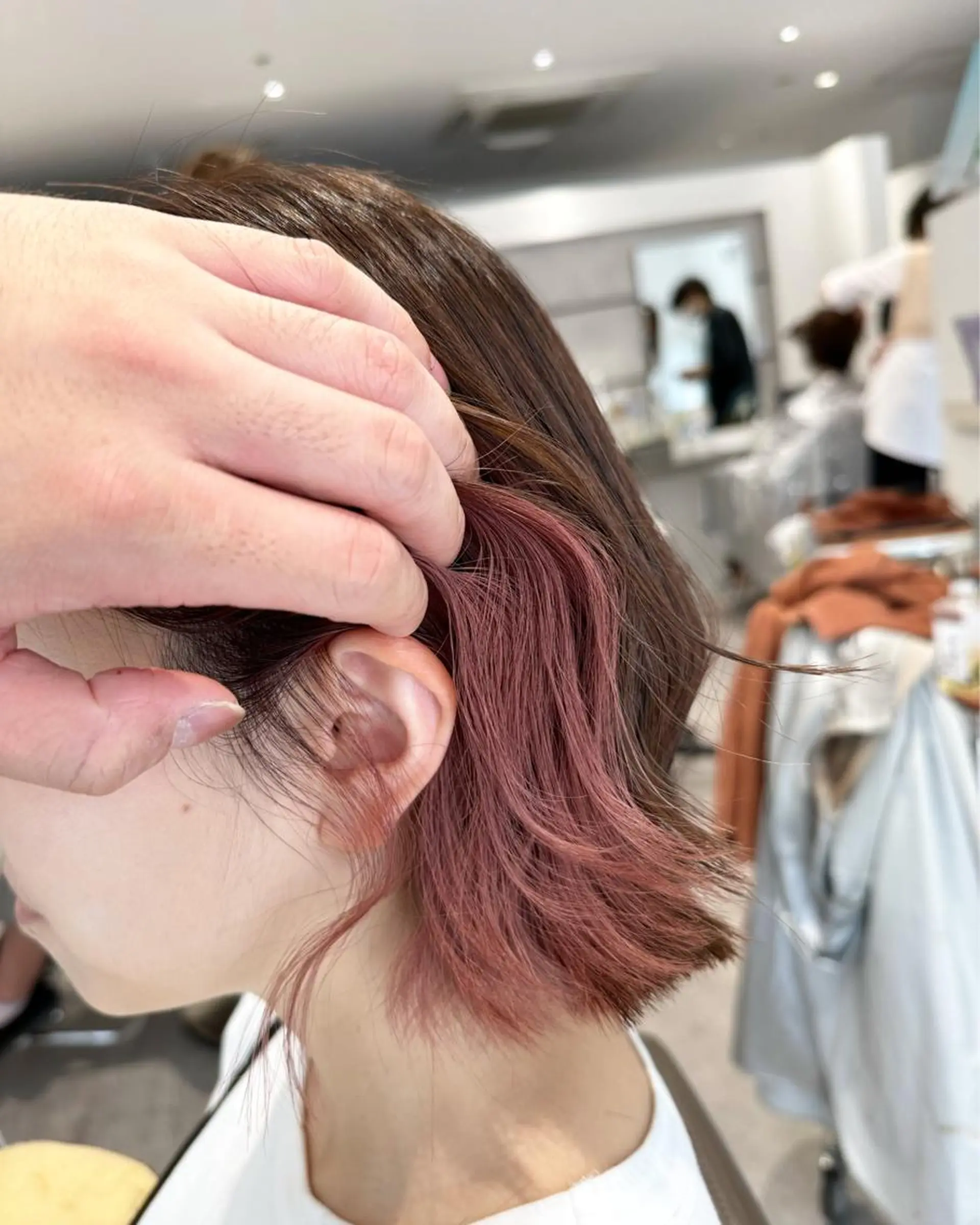 ショート カラー カット ヘアカラー トリートメント MignonS 仙幸 大輔のヘアスタイル