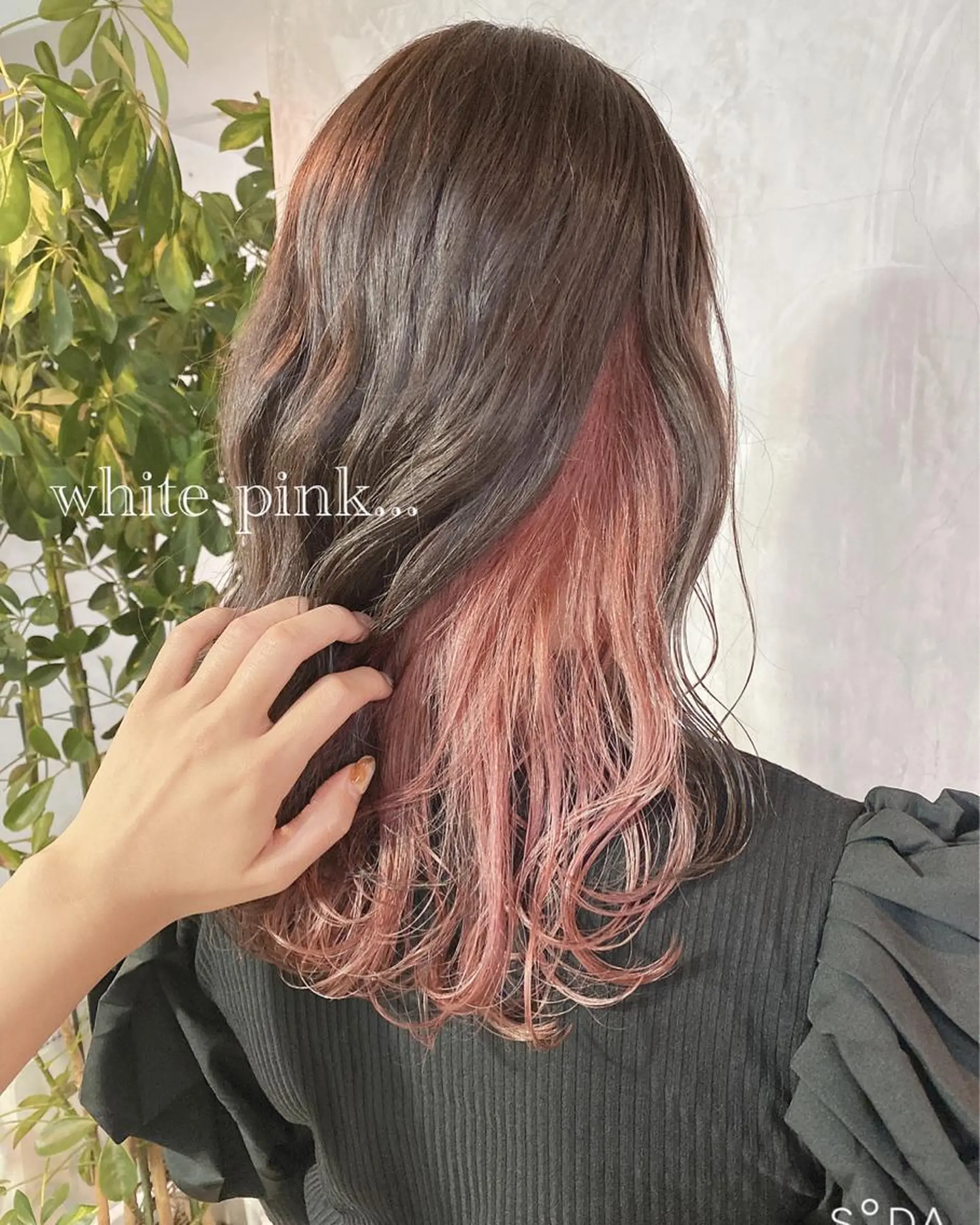 ミディアム カラー ヘアアレンジ stylist/蛯谷 珠里のヘアスタイル