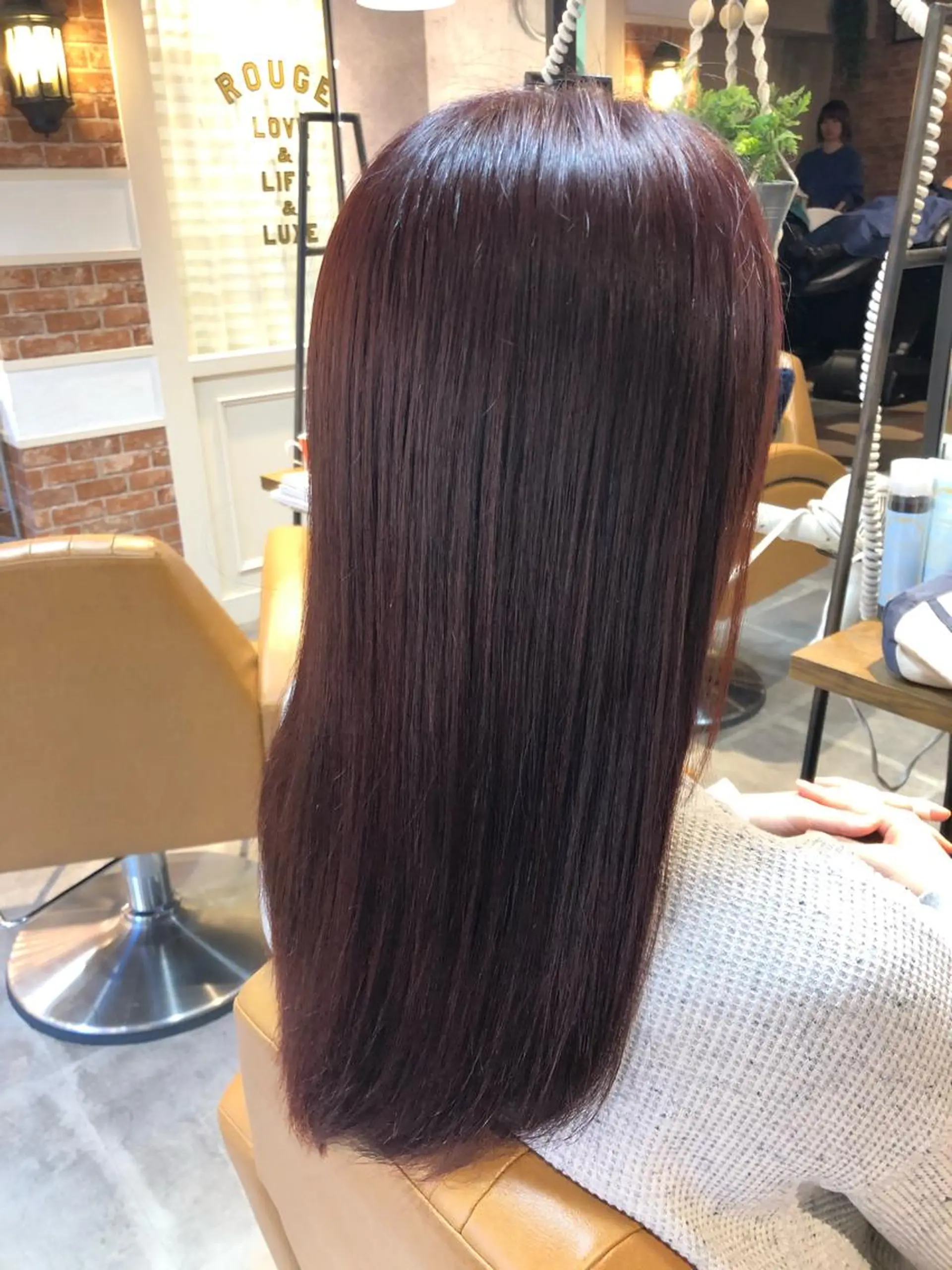 ロング ロング 小顔カット トリートメント 髪質改善縮毛矯正 リピートNo.1米倉のヘアスタイル