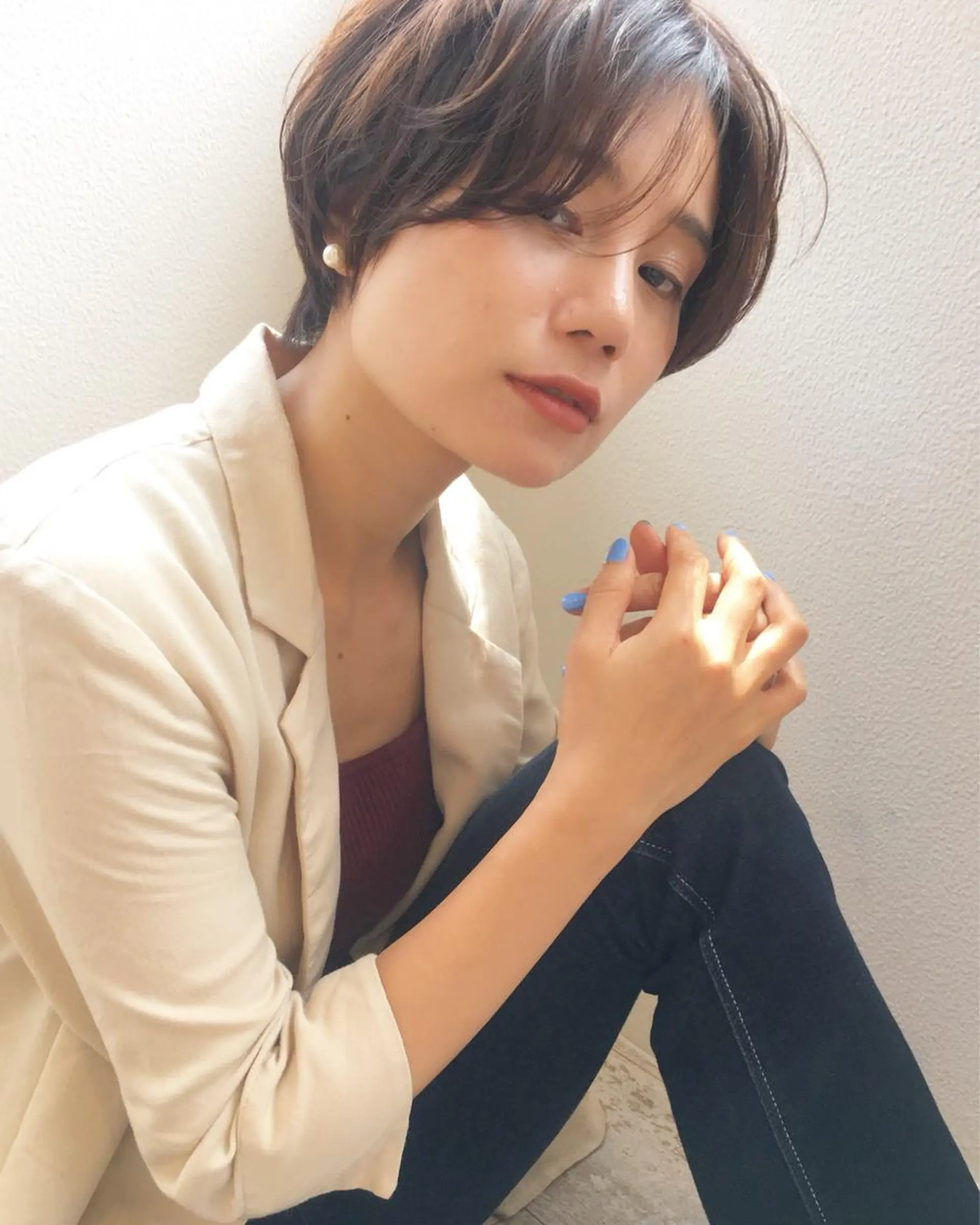 ショート ショートヘア 鎌倉 彩のヘアスタイル