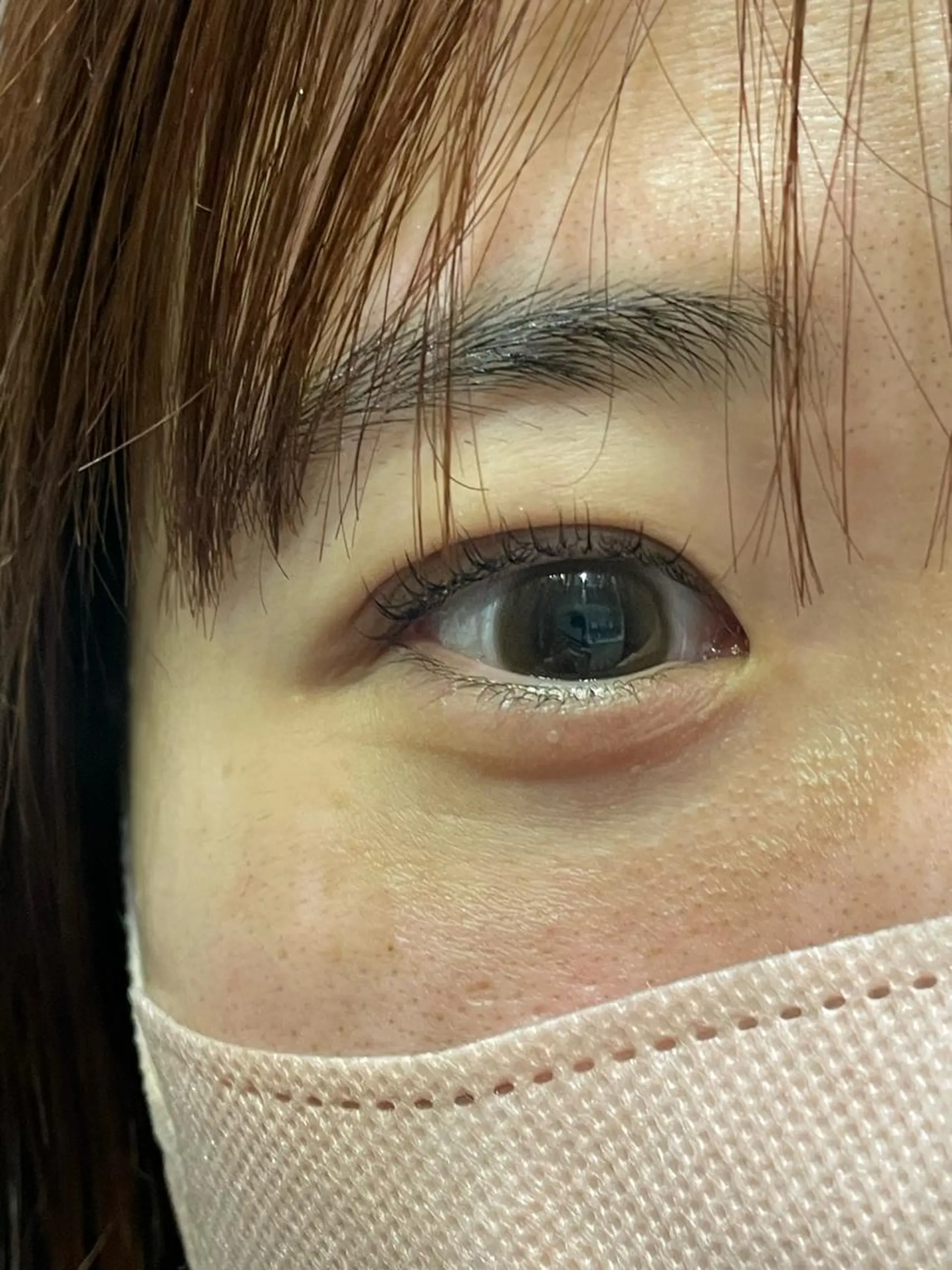 マツエク・マツパ cure所属・井上 真里奈のヘアスタイル