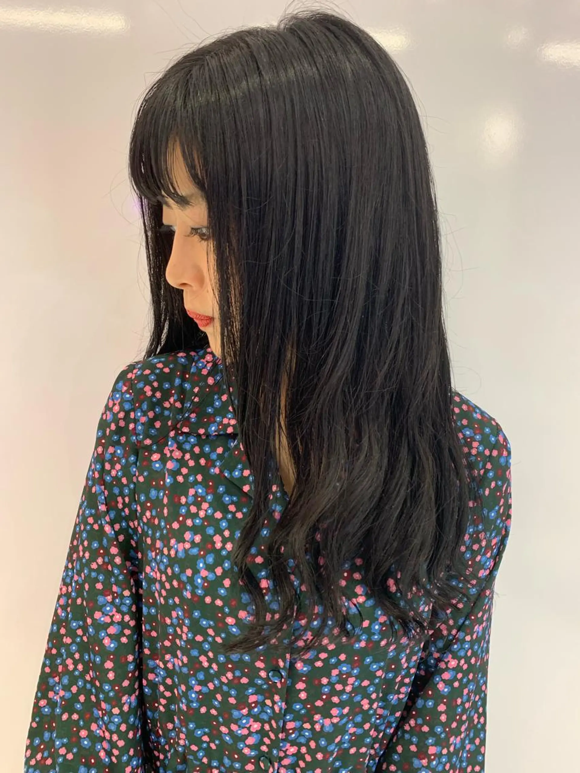 ロング ハッシュカット/ハイ トーン/MANAMIのヘアスタイル