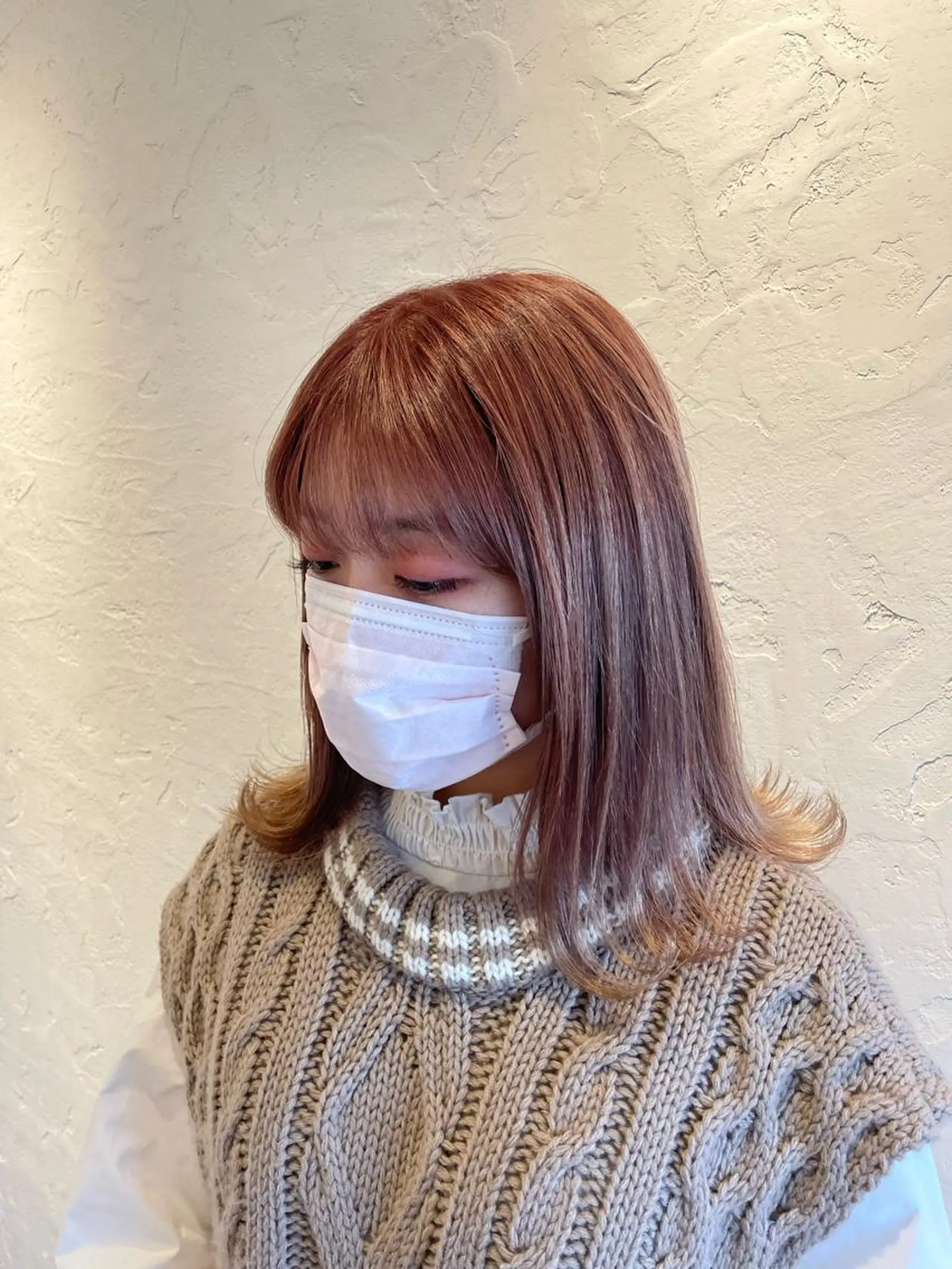 カラー 蓮沼 今日子のヘアスタイル