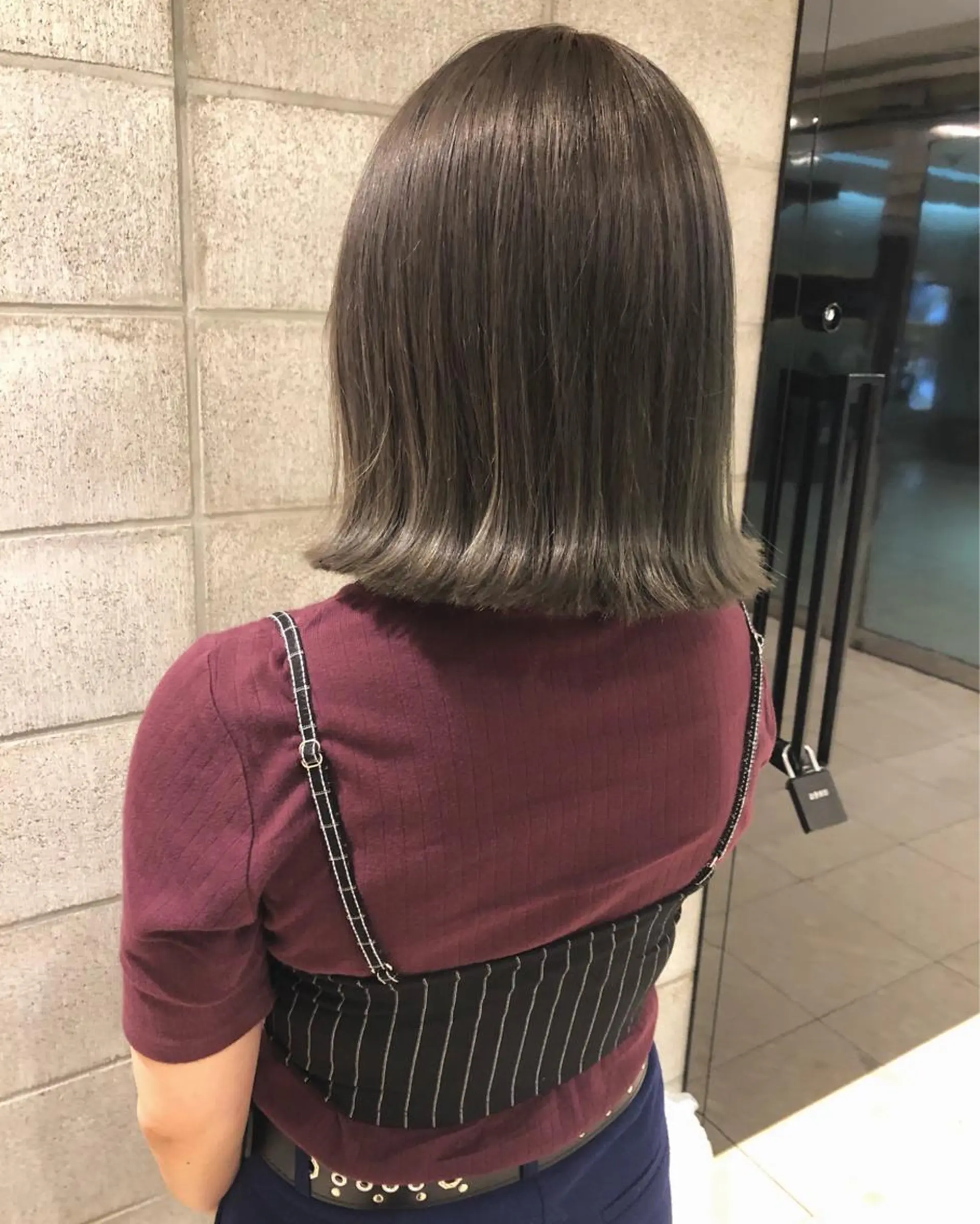 ショート カラー ブリーチ カット ヘアカラー トリートメント ボブ/ミニボブ/ 立河今日子のヘアスタイル